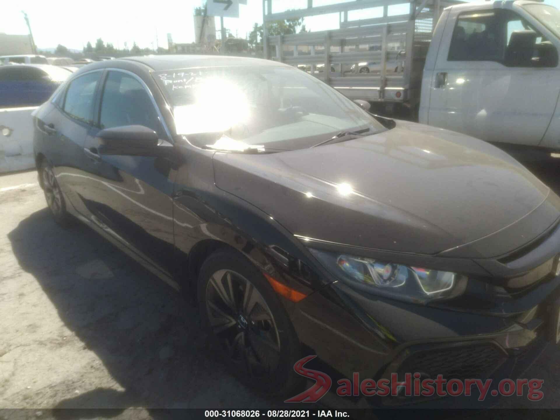 SHHFK7H51HU429785 2017 HONDA CIVIC HATCHBACK