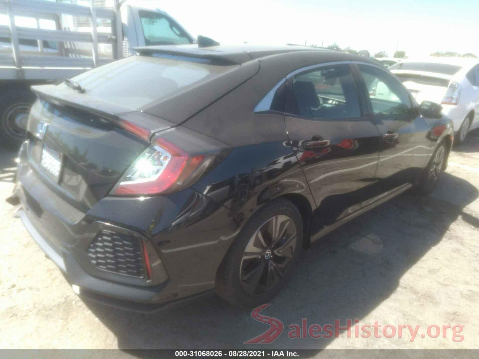 SHHFK7H51HU429785 2017 HONDA CIVIC HATCHBACK