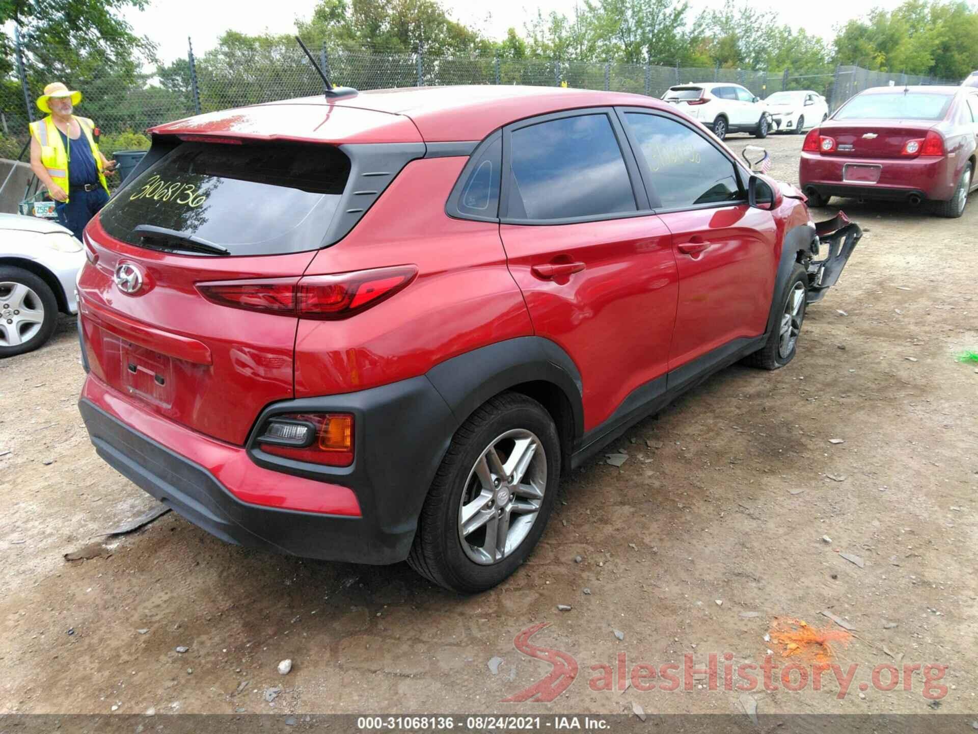 KM8K12AA3KU274356 2019 HYUNDAI KONA