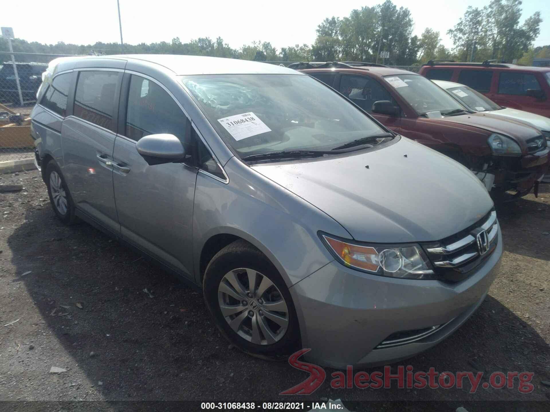 5FNRL5H38GB162917 2016 HONDA ODYSSEY