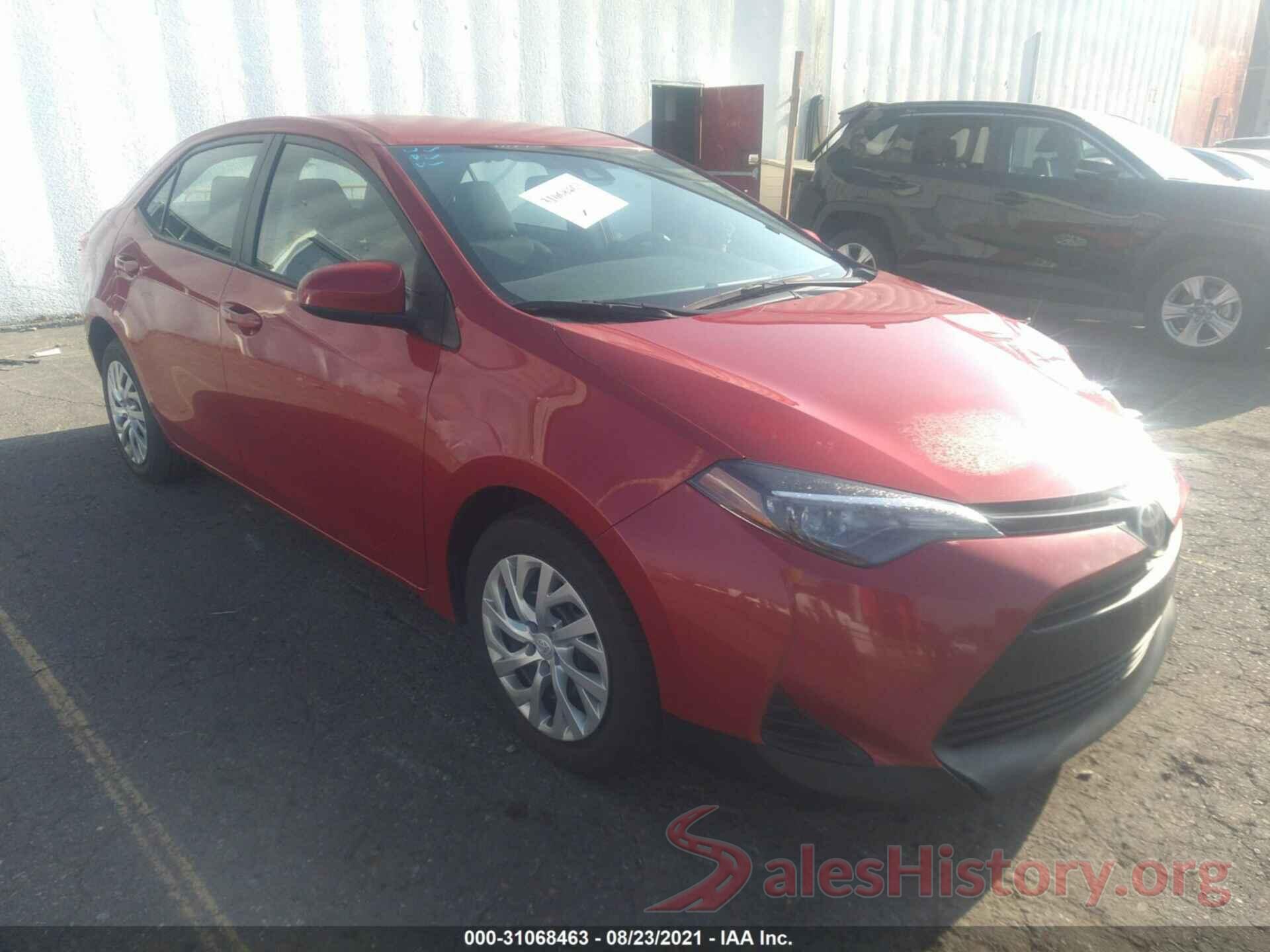 2T1BURHE2KC236367 2019 TOYOTA COROLLA