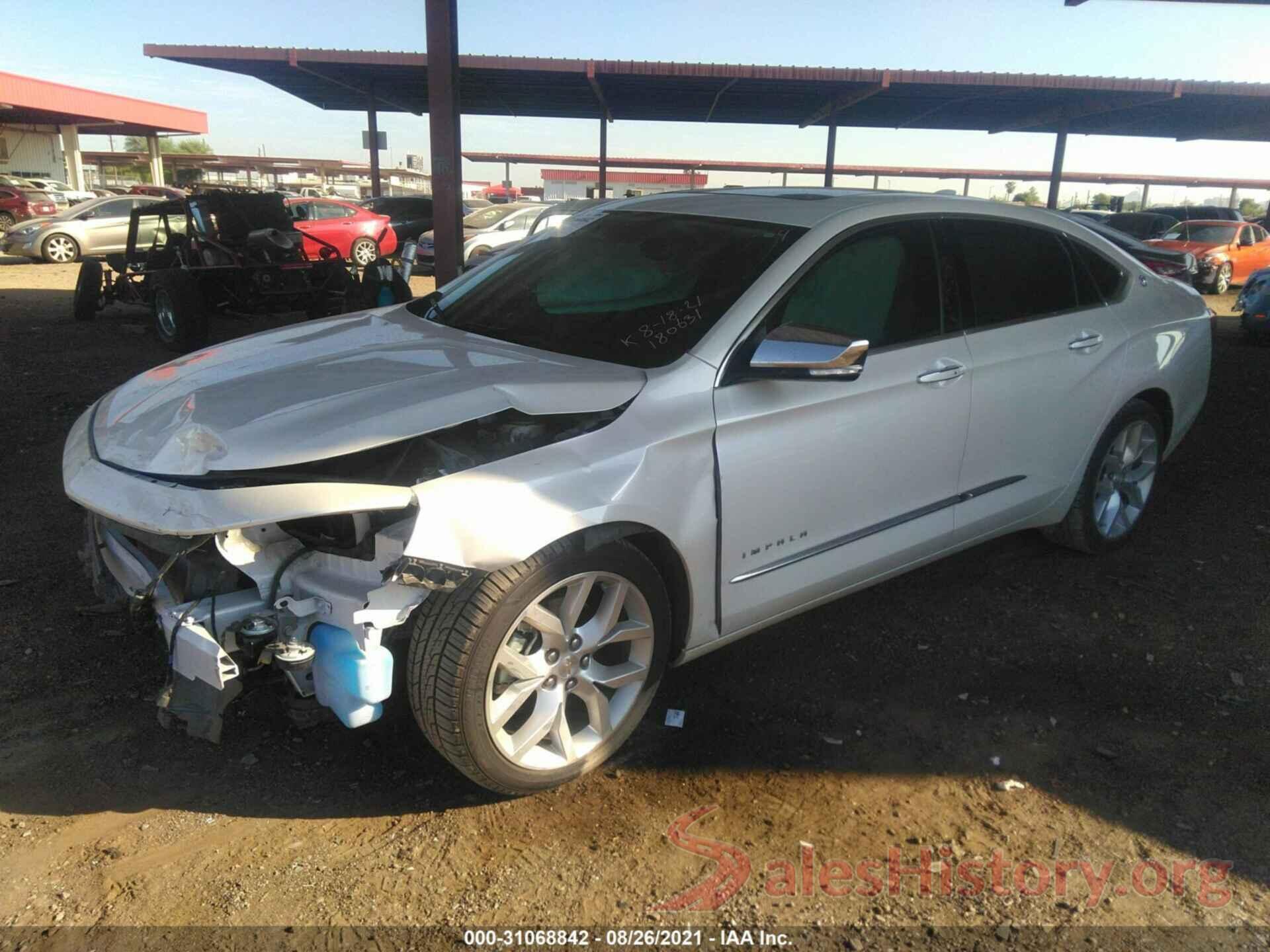 2G1145S31H9180631 2017 CHEVROLET IMPALA