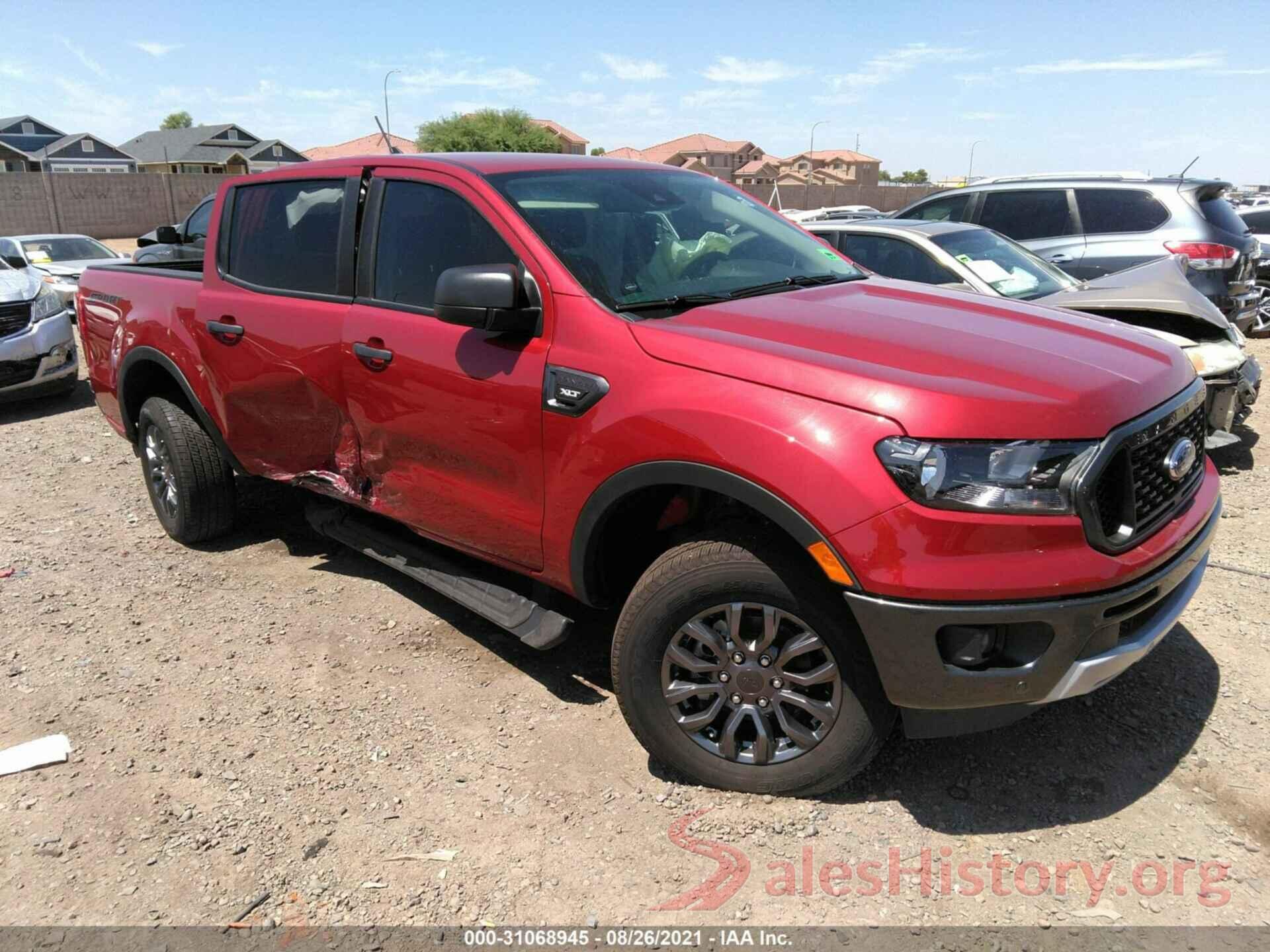 1FTER4EH6MLD18100 2021 FORD RANGER