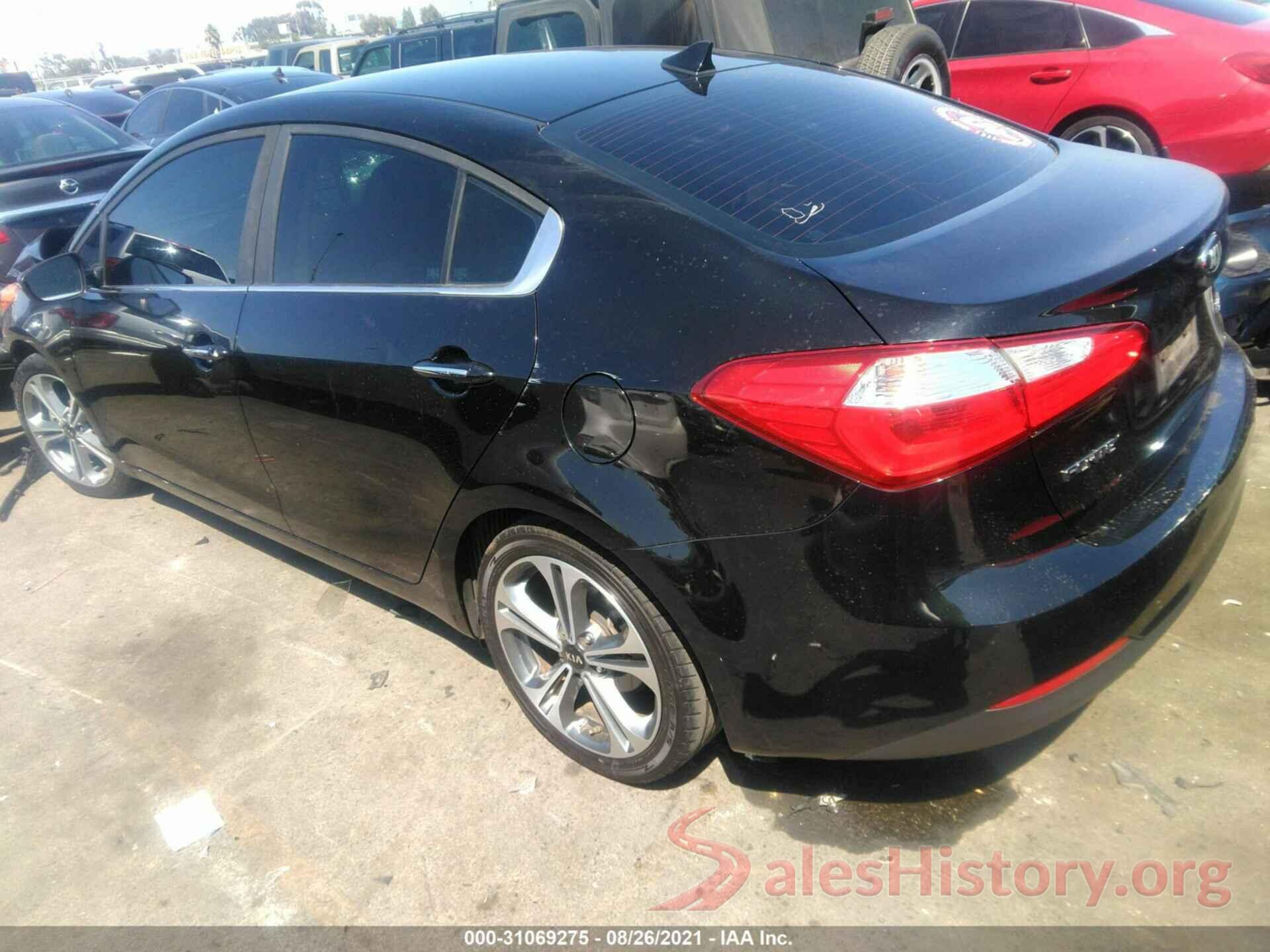 KNAFX4A81G5589748 2016 KIA FORTE