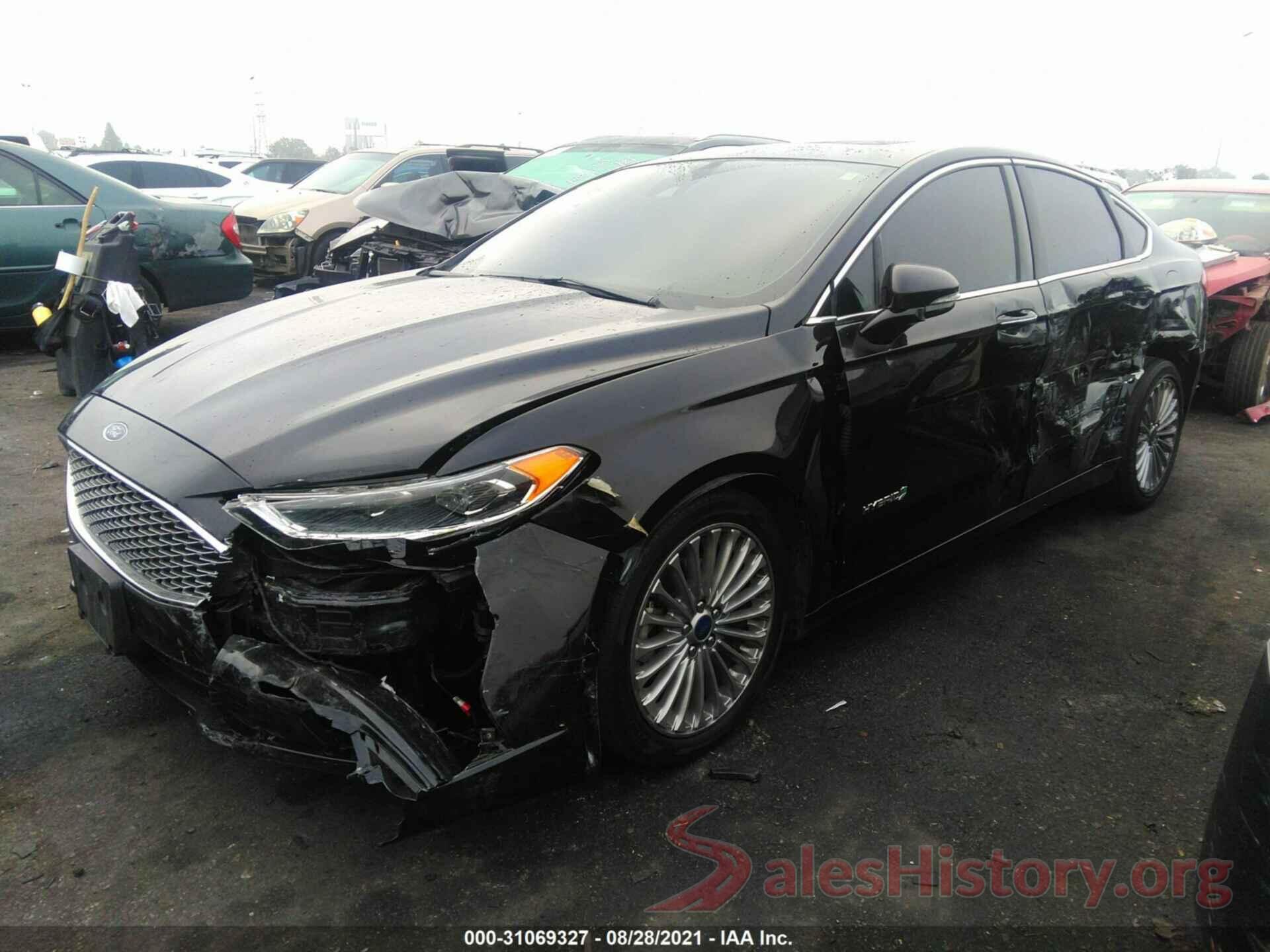 3FA6P0RU5KR235370 2019 FORD FUSION HYBRID