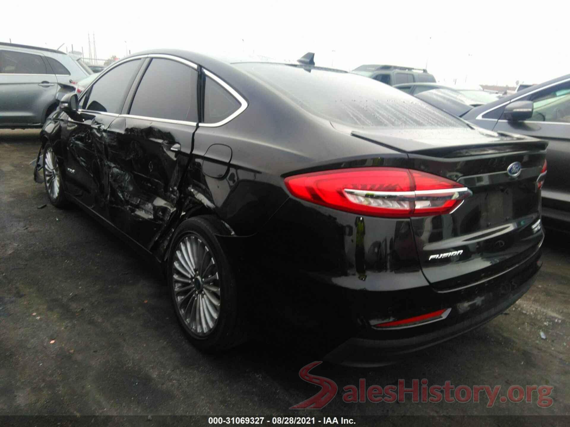 3FA6P0RU5KR235370 2019 FORD FUSION HYBRID