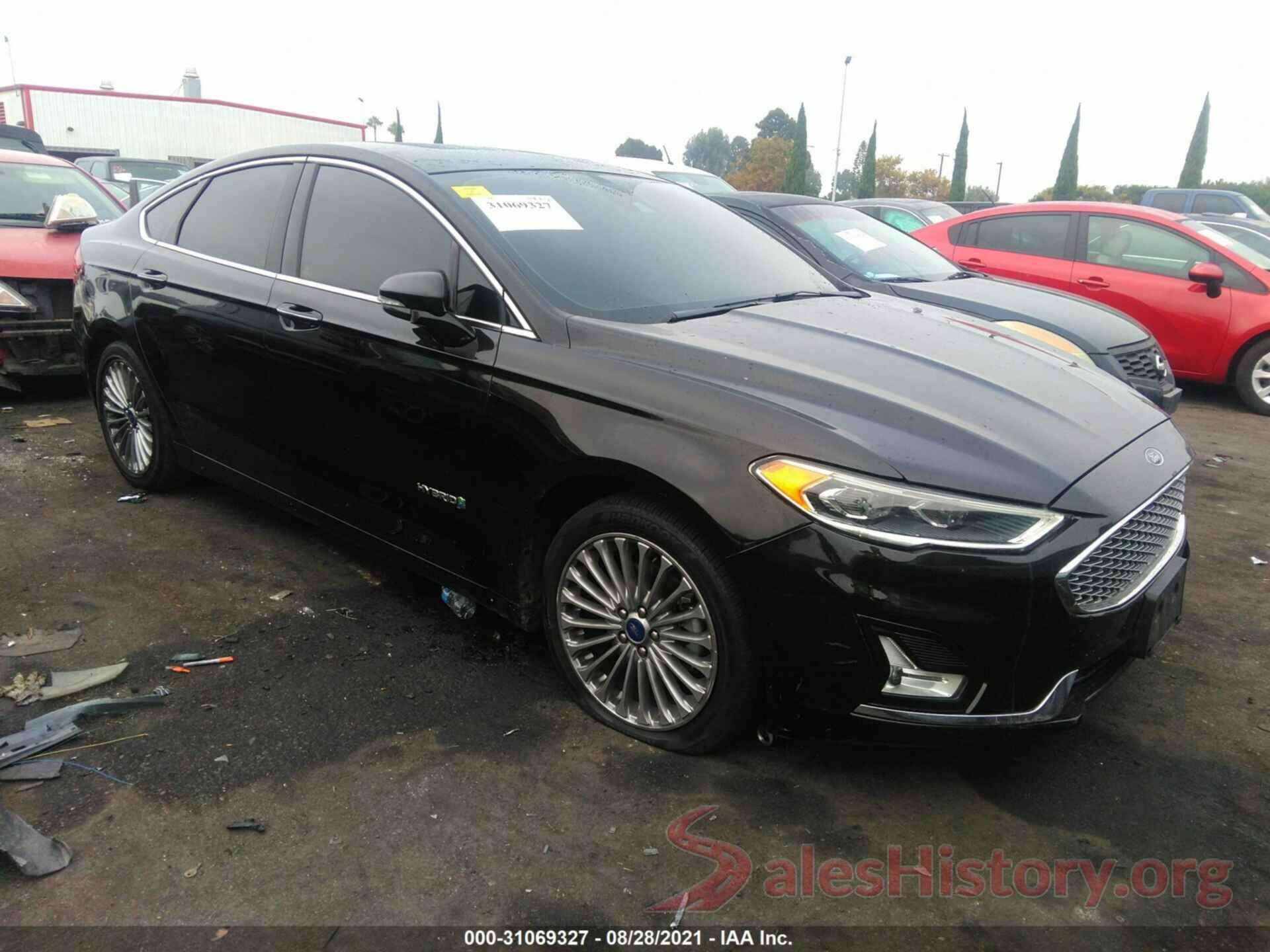 3FA6P0RU5KR235370 2019 FORD FUSION HYBRID