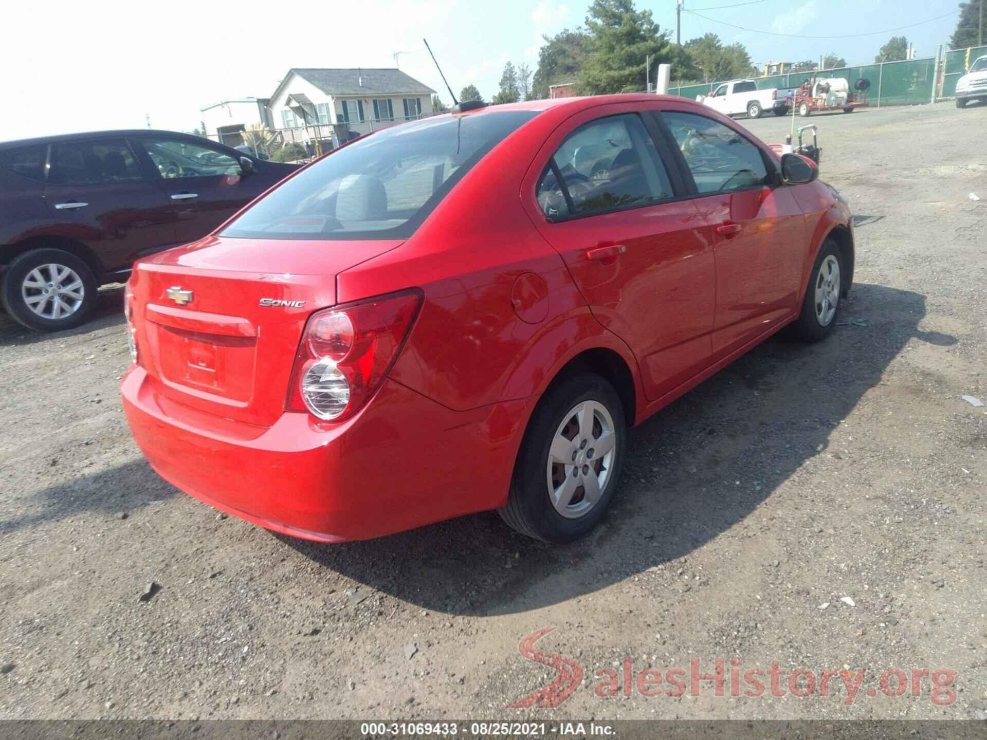 1G1JA5SH6G4123265 2016 CHEVROLET SONIC