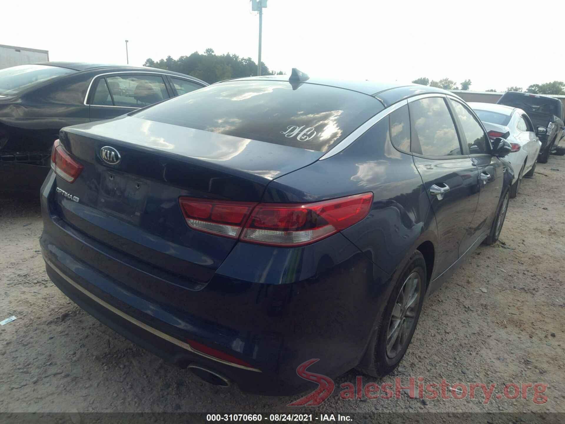 5XXGT4L31HG160529 2017 KIA OPTIMA