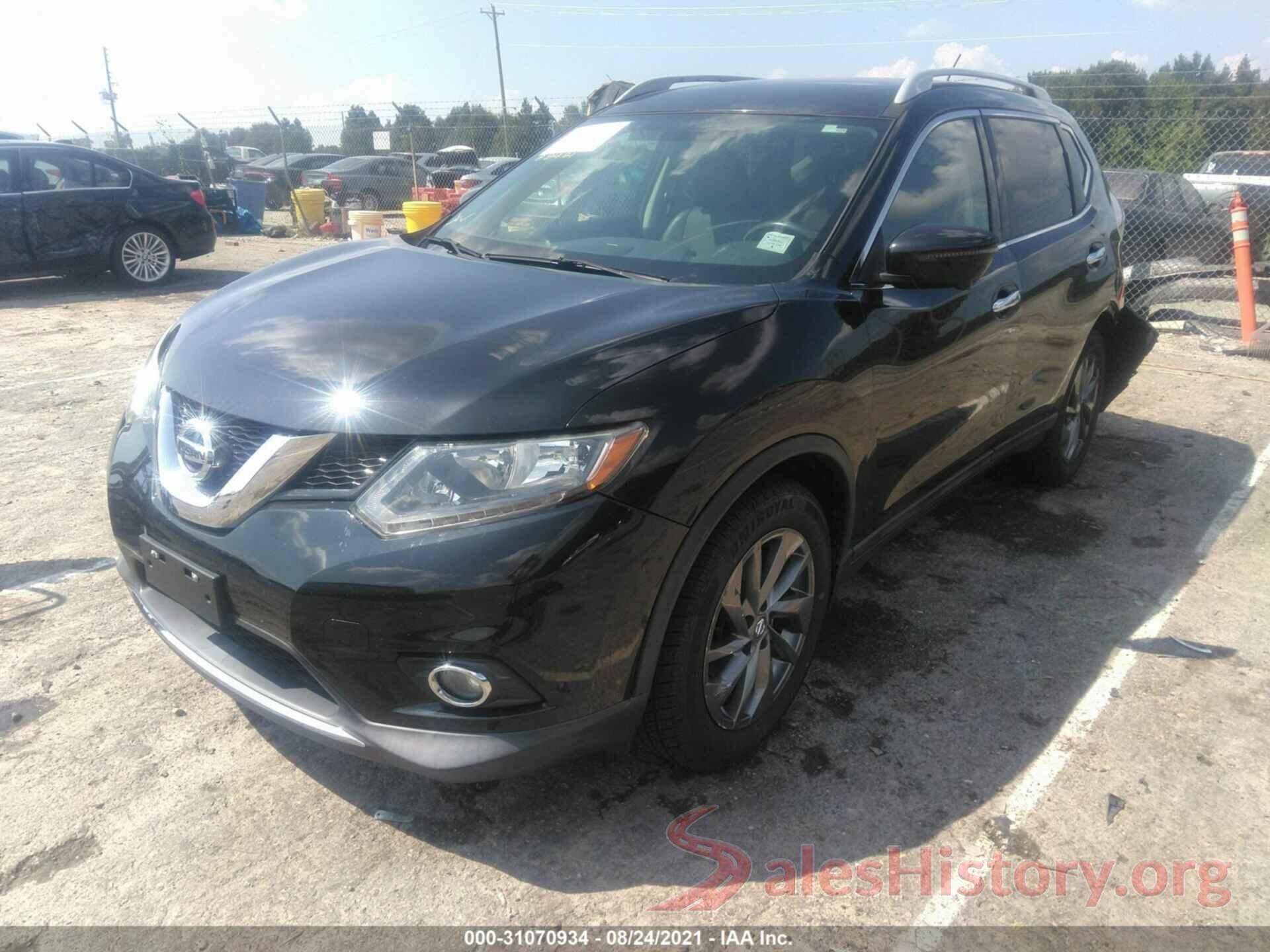 5N1AT2MV5GC785813 2016 NISSAN ROGUE