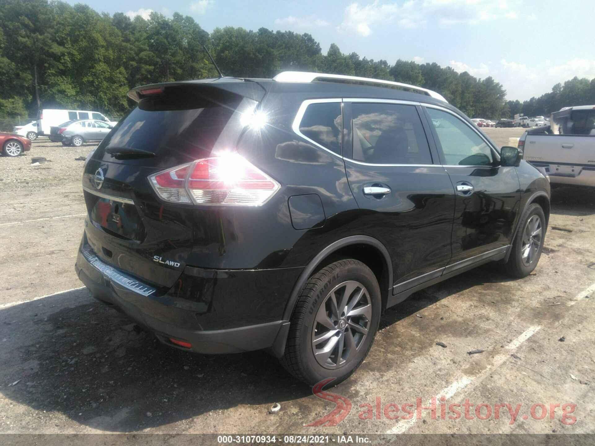 5N1AT2MV5GC785813 2016 NISSAN ROGUE