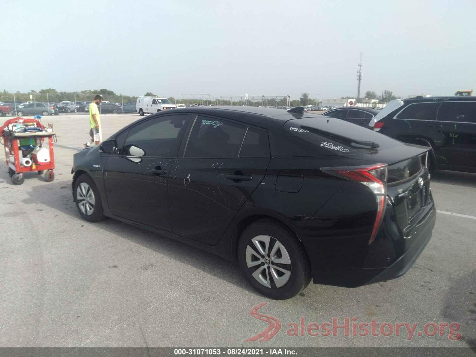 JTDKBRFUXJ3602731 2018 TOYOTA PRIUS