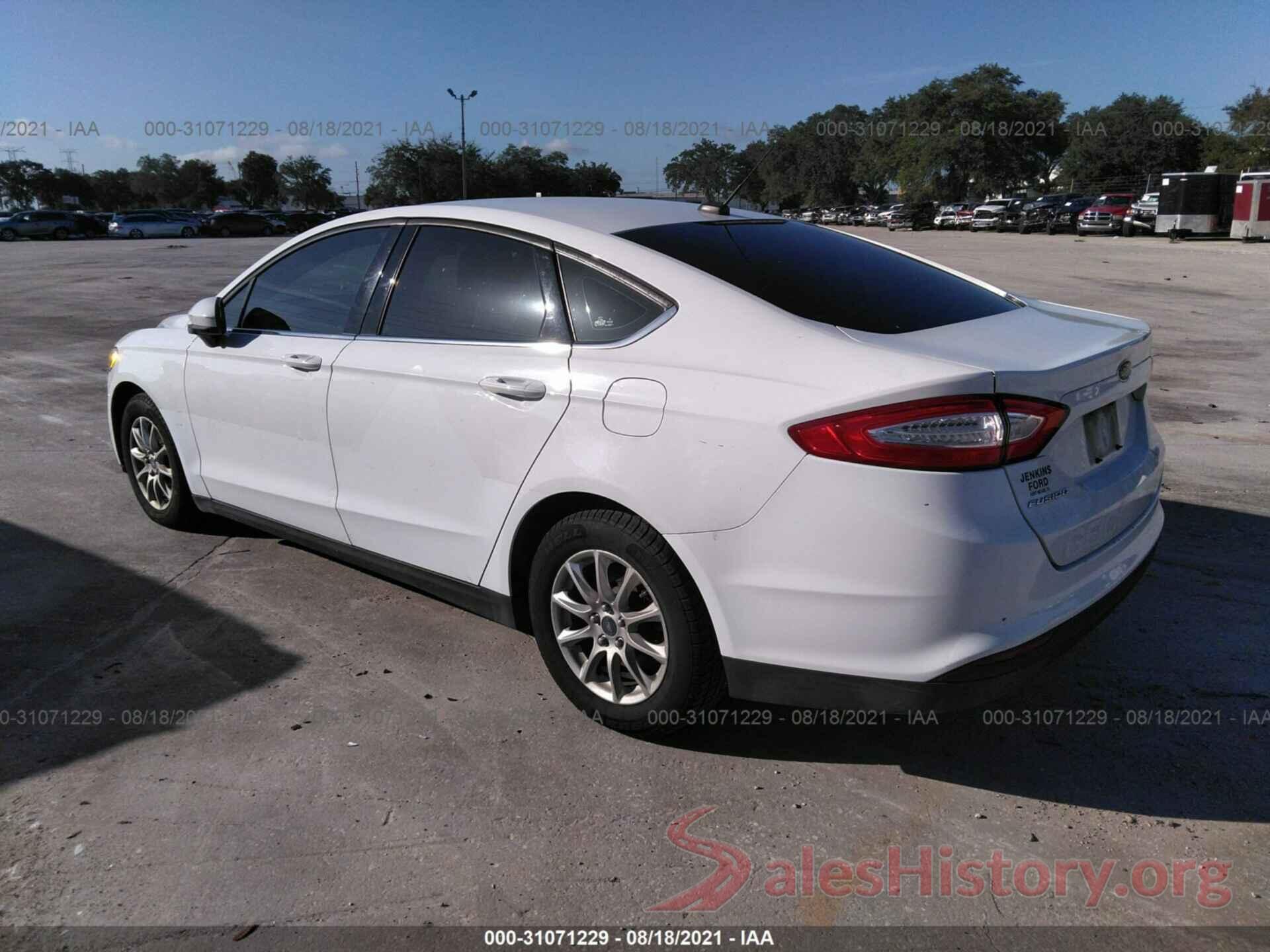 3FA6P0G73GR262748 2016 FORD FUSION