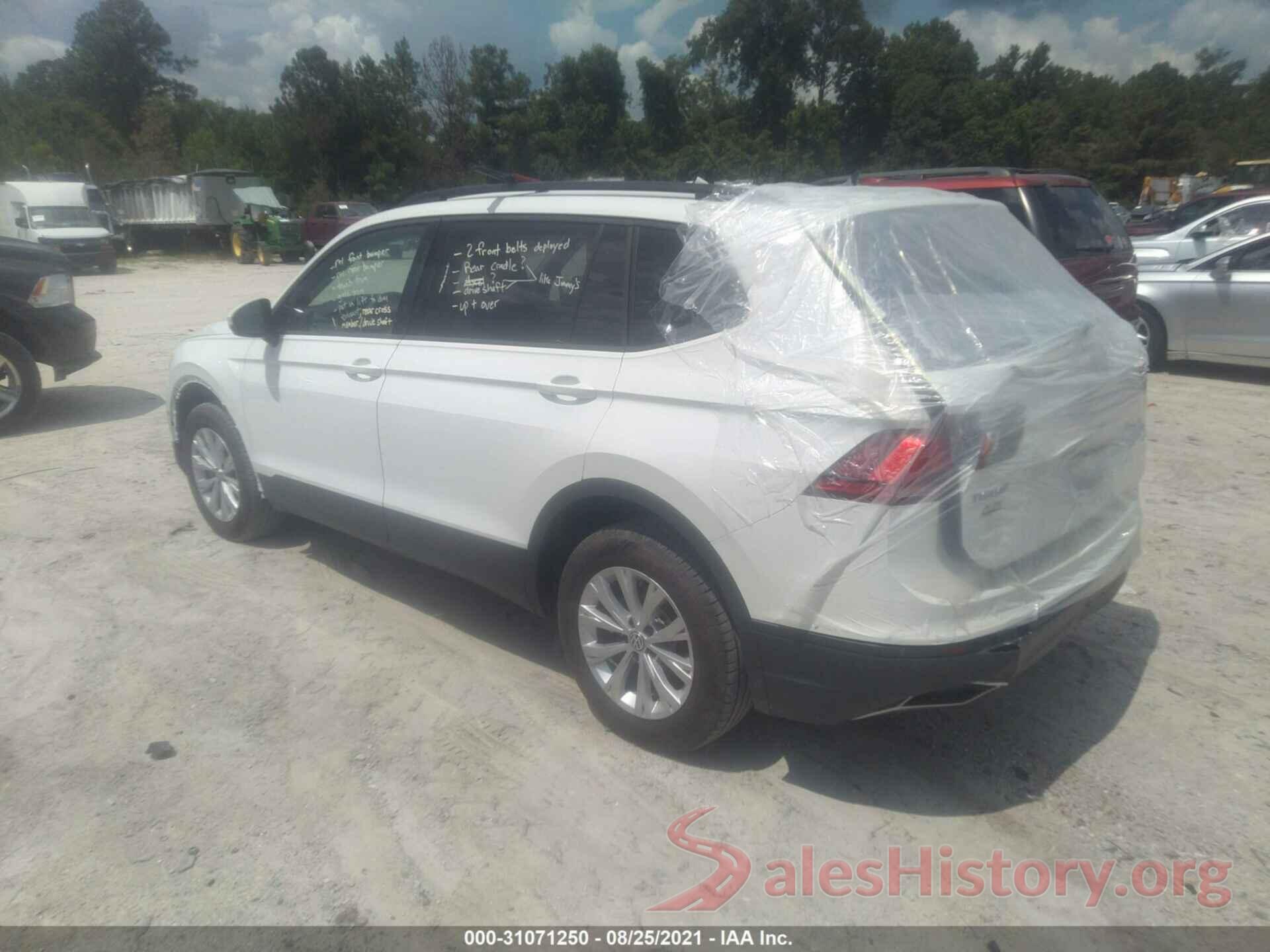 3VV1B7AX0LM143309 2020 VOLKSWAGEN TIGUAN