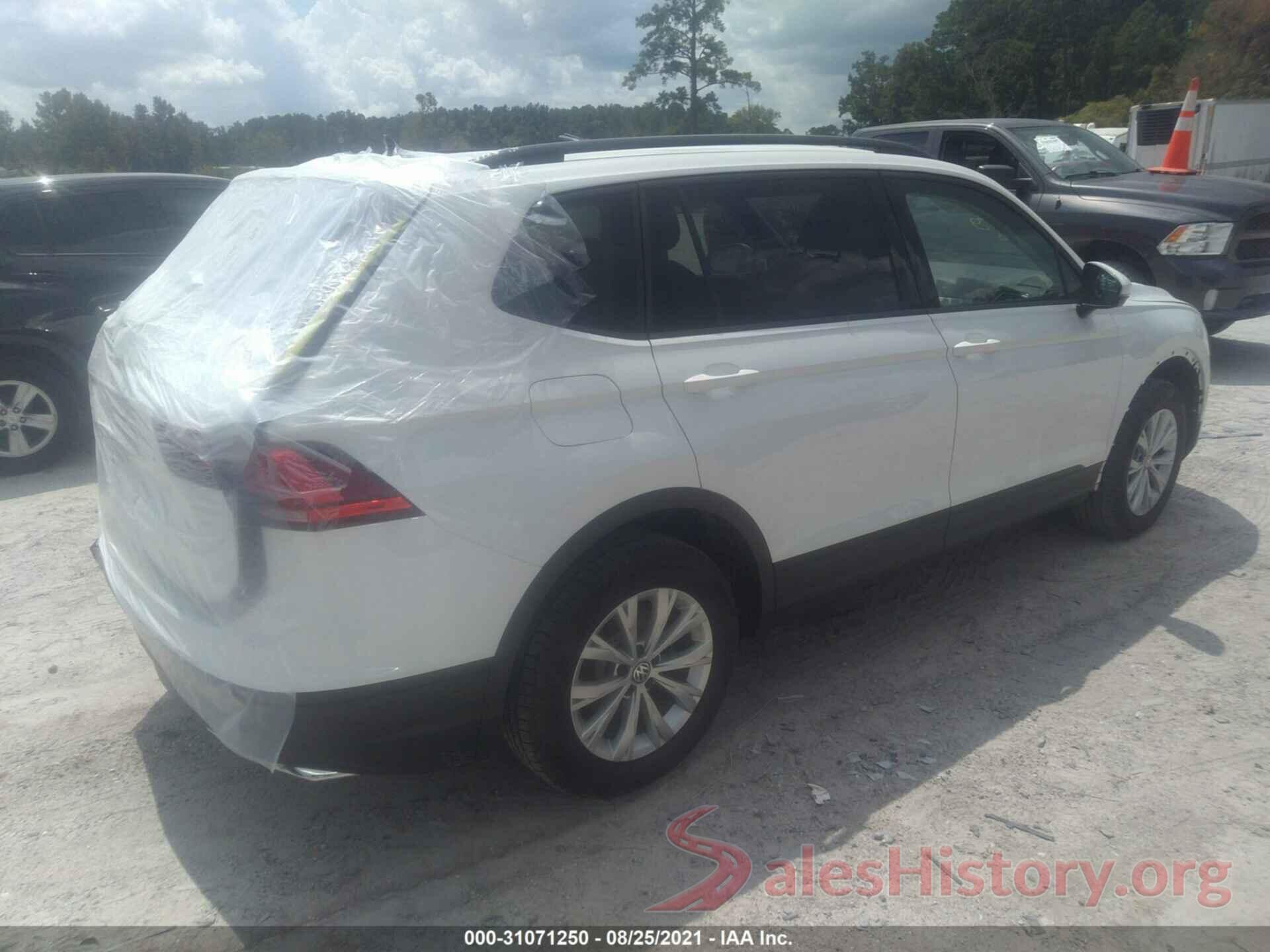 3VV1B7AX0LM143309 2020 VOLKSWAGEN TIGUAN