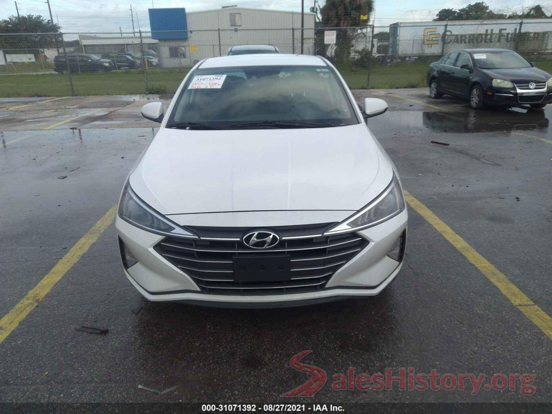 5NPD84LF3KH484284 2019 HYUNDAI ELANTRA