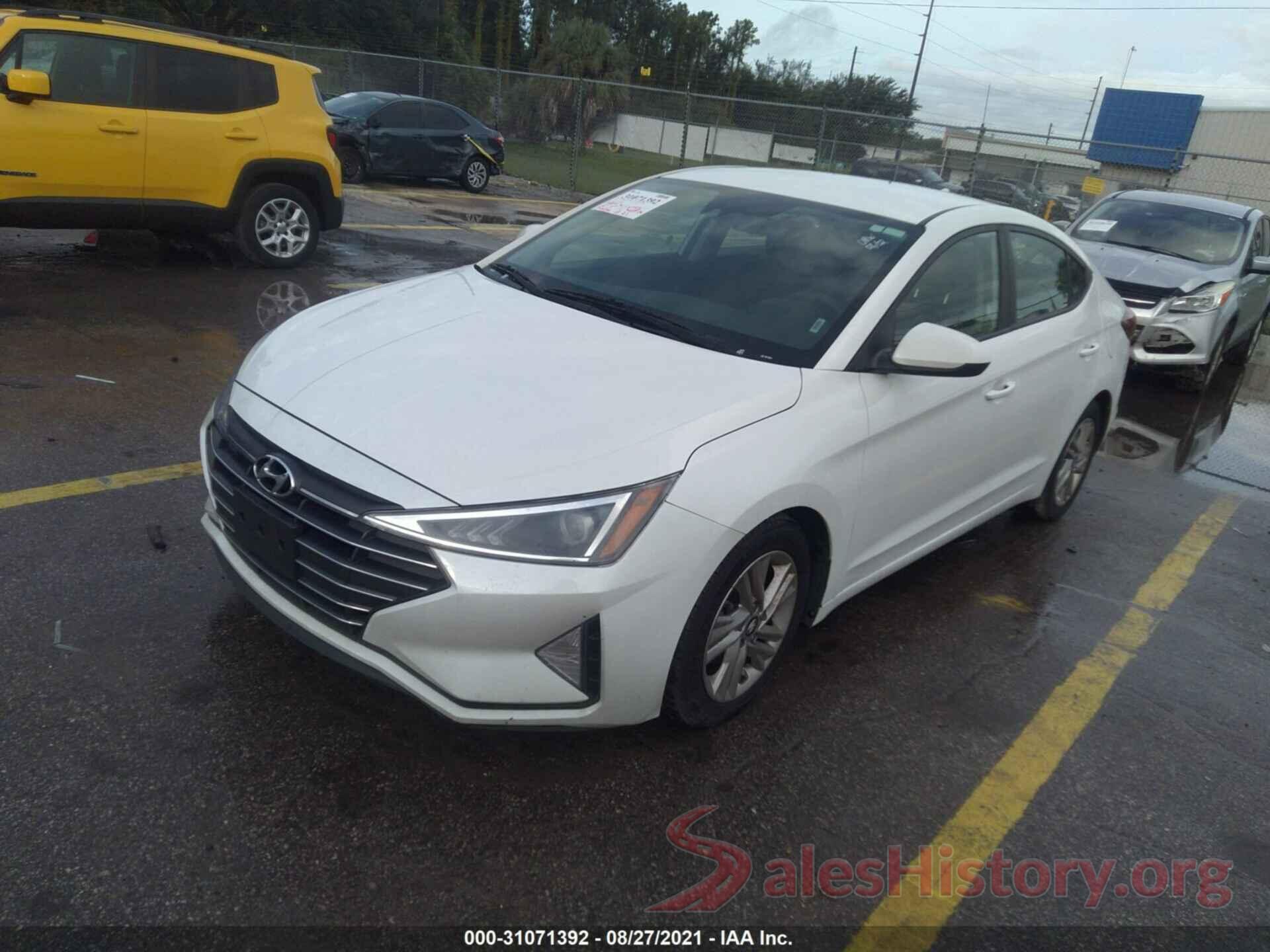 5NPD84LF3KH484284 2019 HYUNDAI ELANTRA