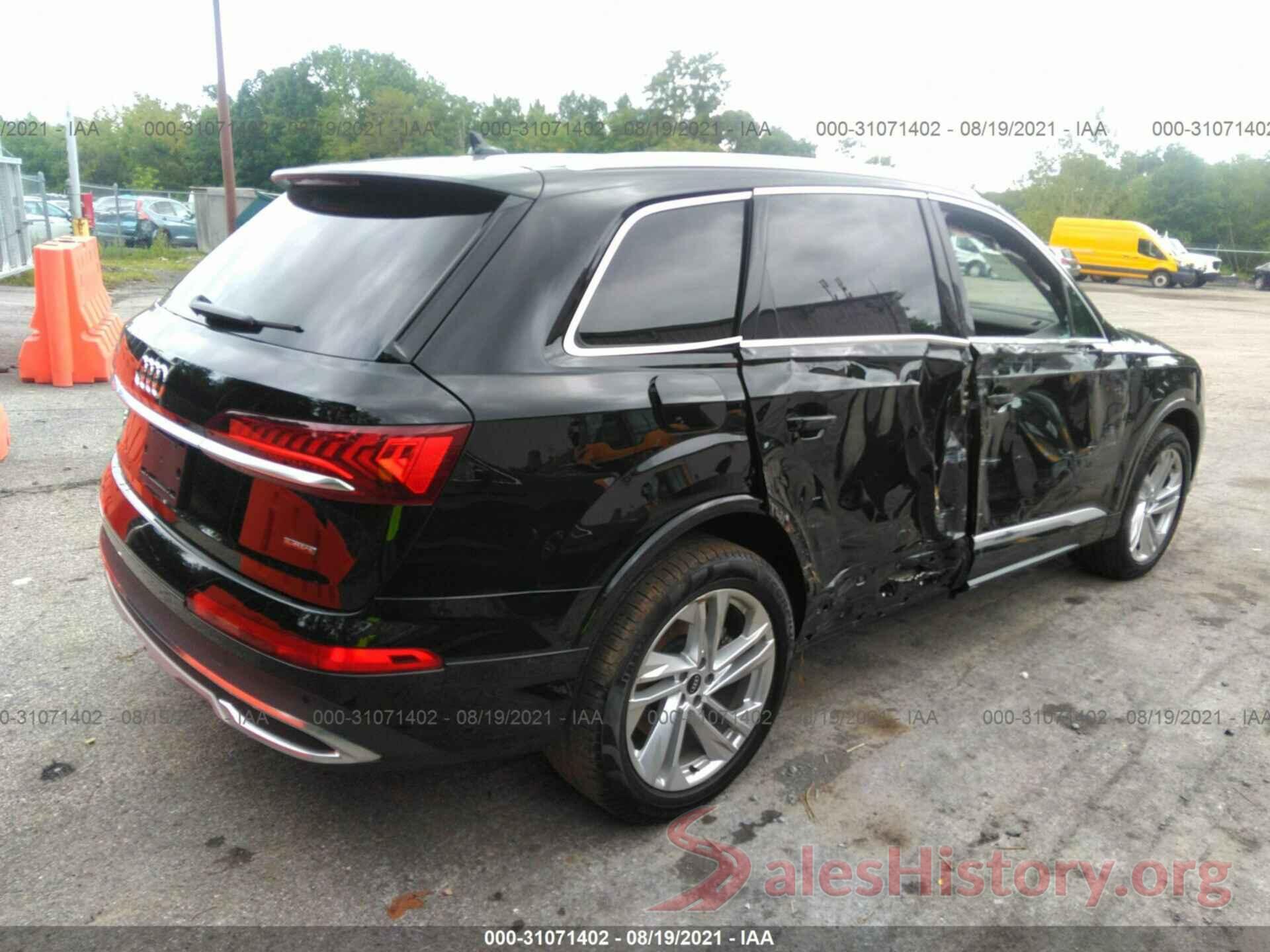 WA1LXAF70MD012810 2021 AUDI Q7