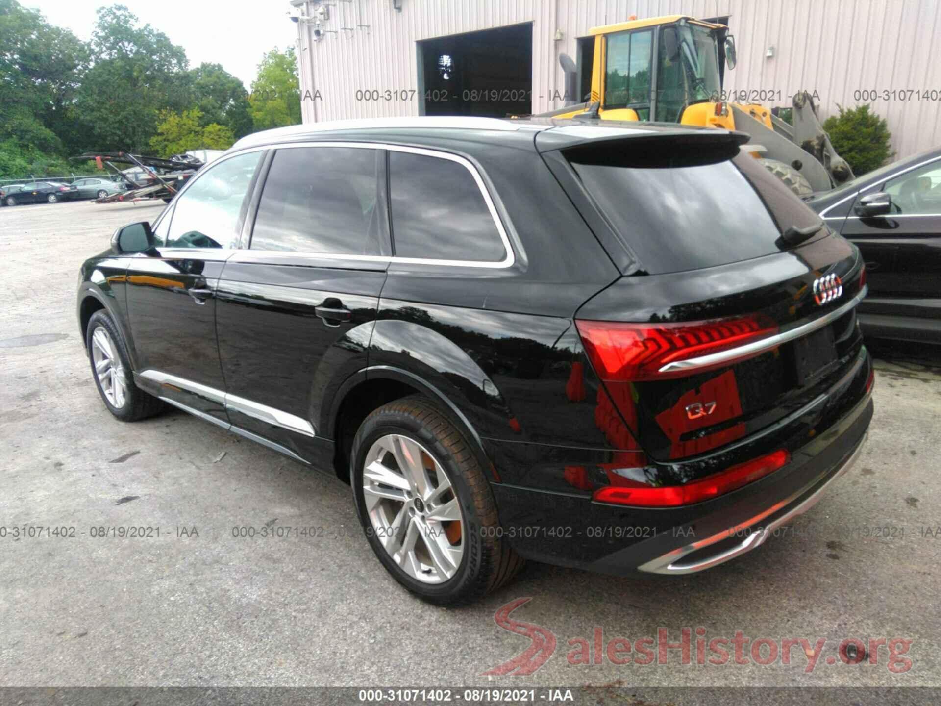 WA1LXAF70MD012810 2021 AUDI Q7