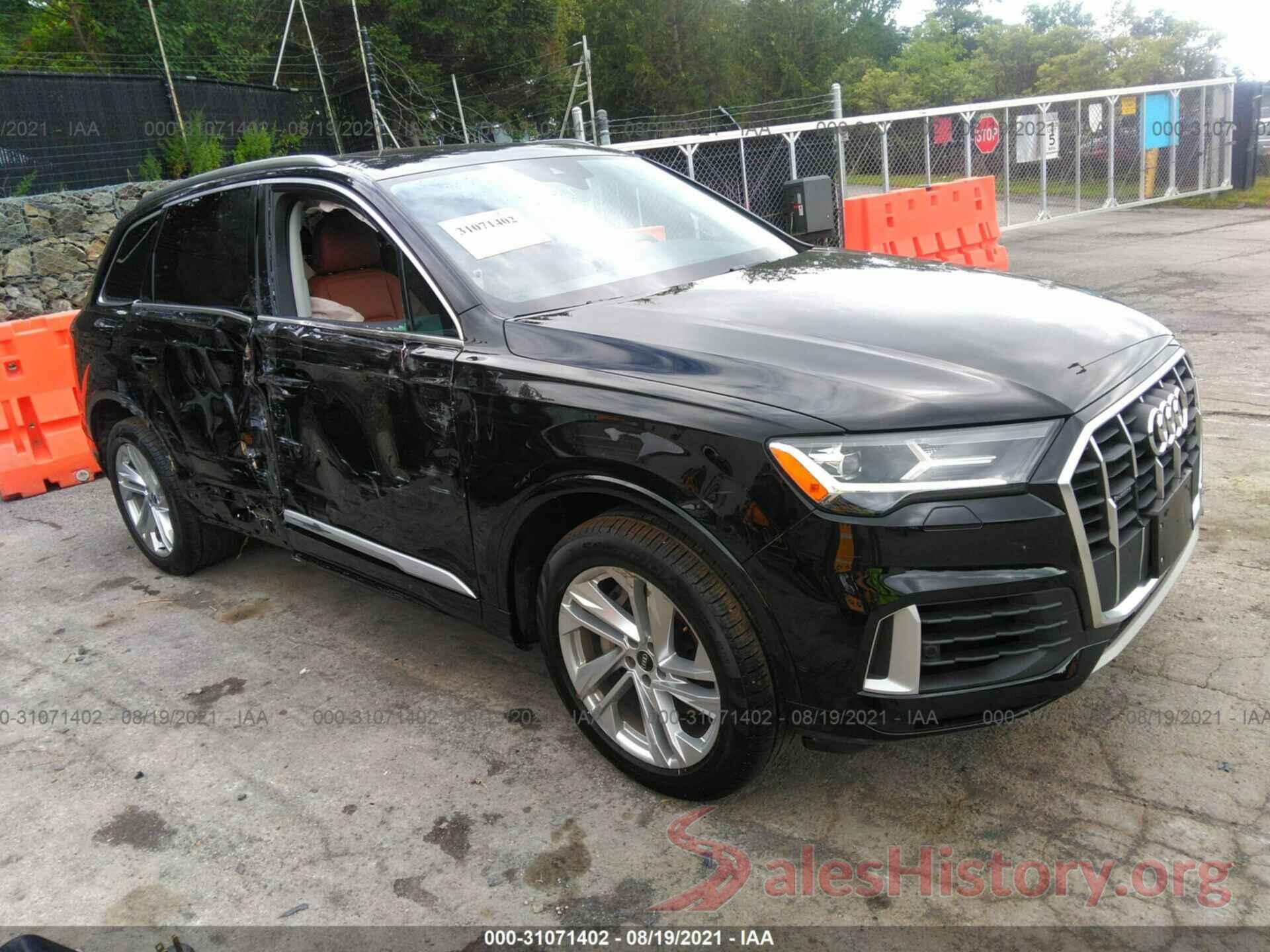 WA1LXAF70MD012810 2021 AUDI Q7