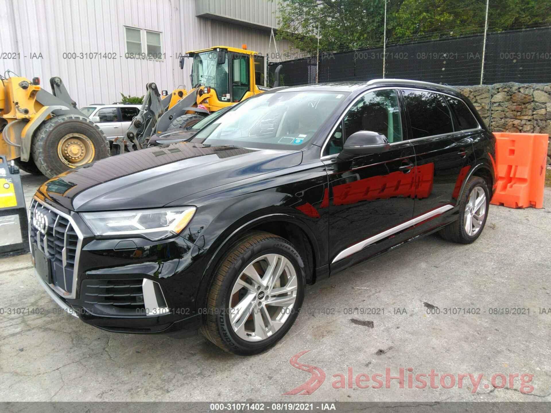 WA1LXAF70MD012810 2021 AUDI Q7