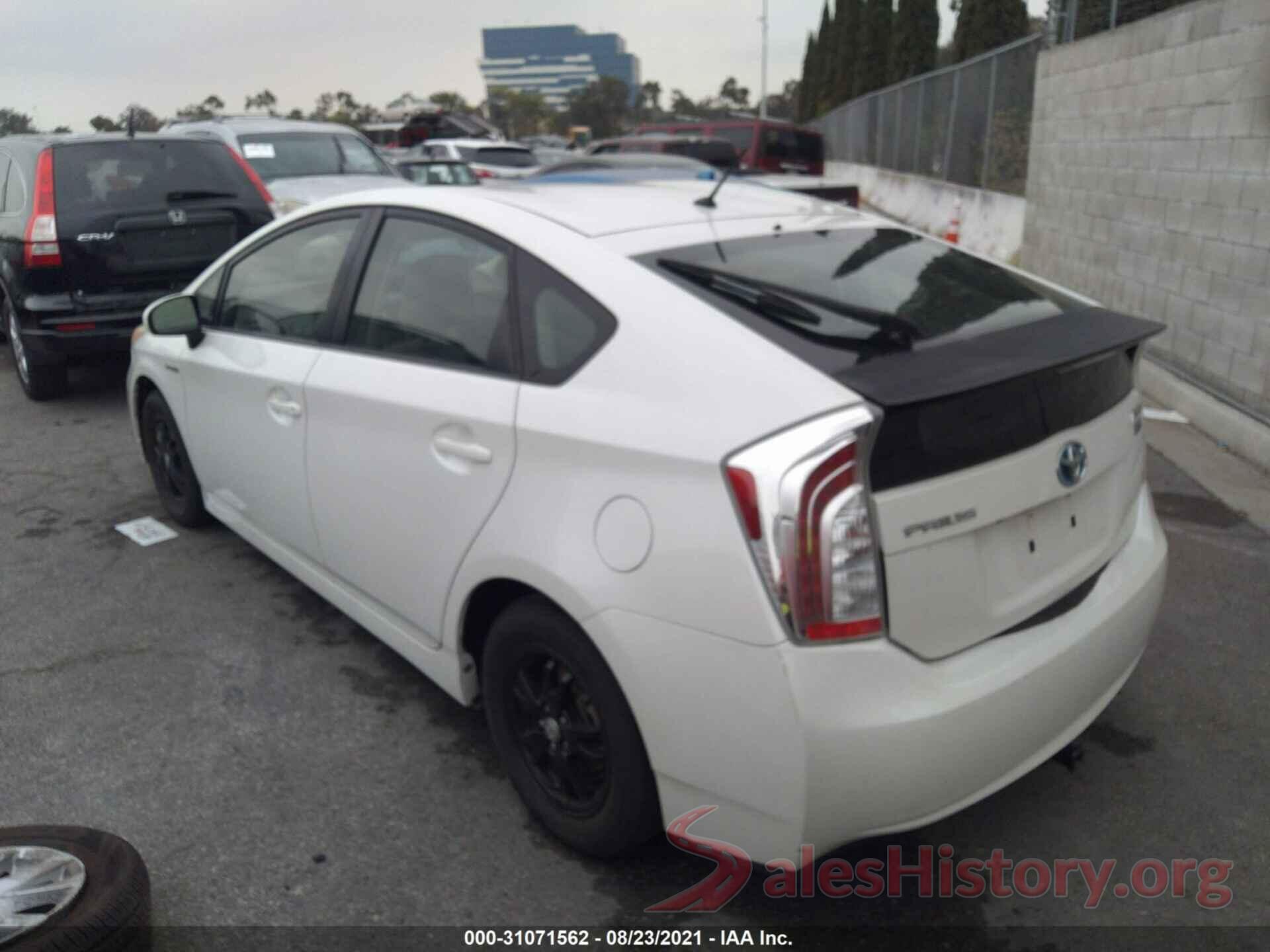 JTDKN3DU6E1739657 2014 TOYOTA PRIUS