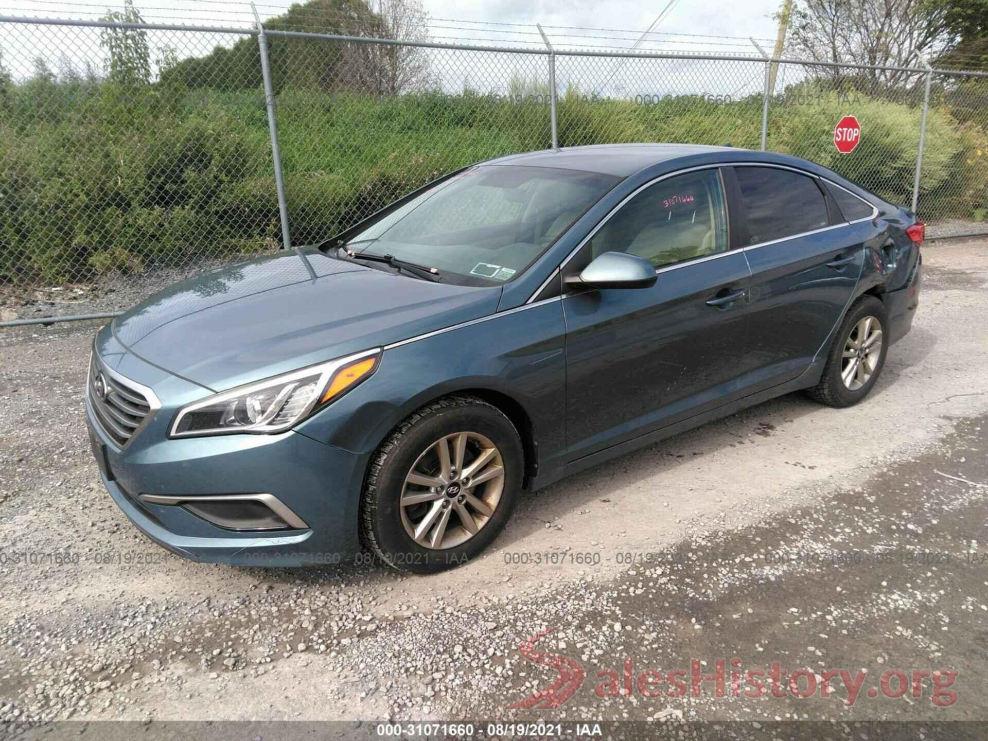 5NPE24AF2GH430331 2016 HYUNDAI SONATA