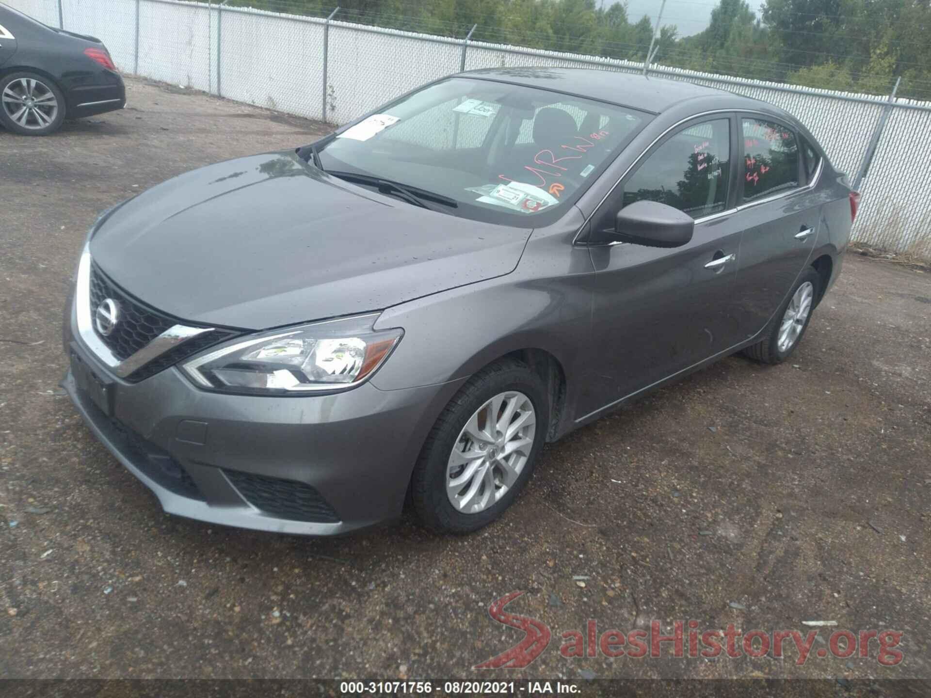 3N1AB7AP7KY312945 2019 NISSAN SENTRA