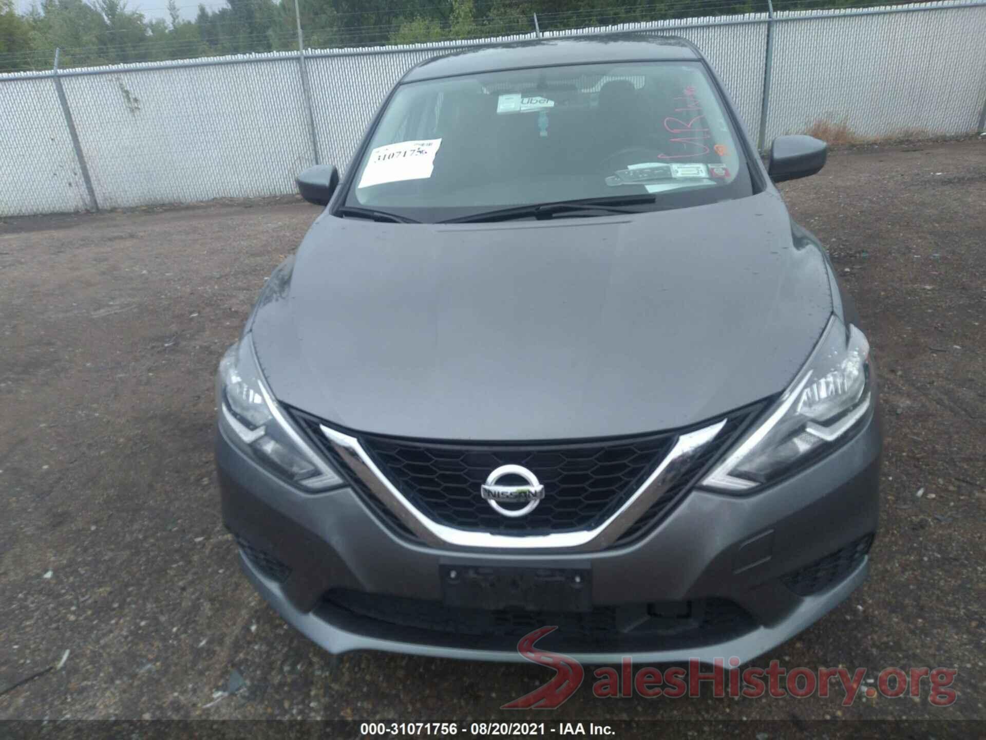 3N1AB7AP7KY312945 2019 NISSAN SENTRA