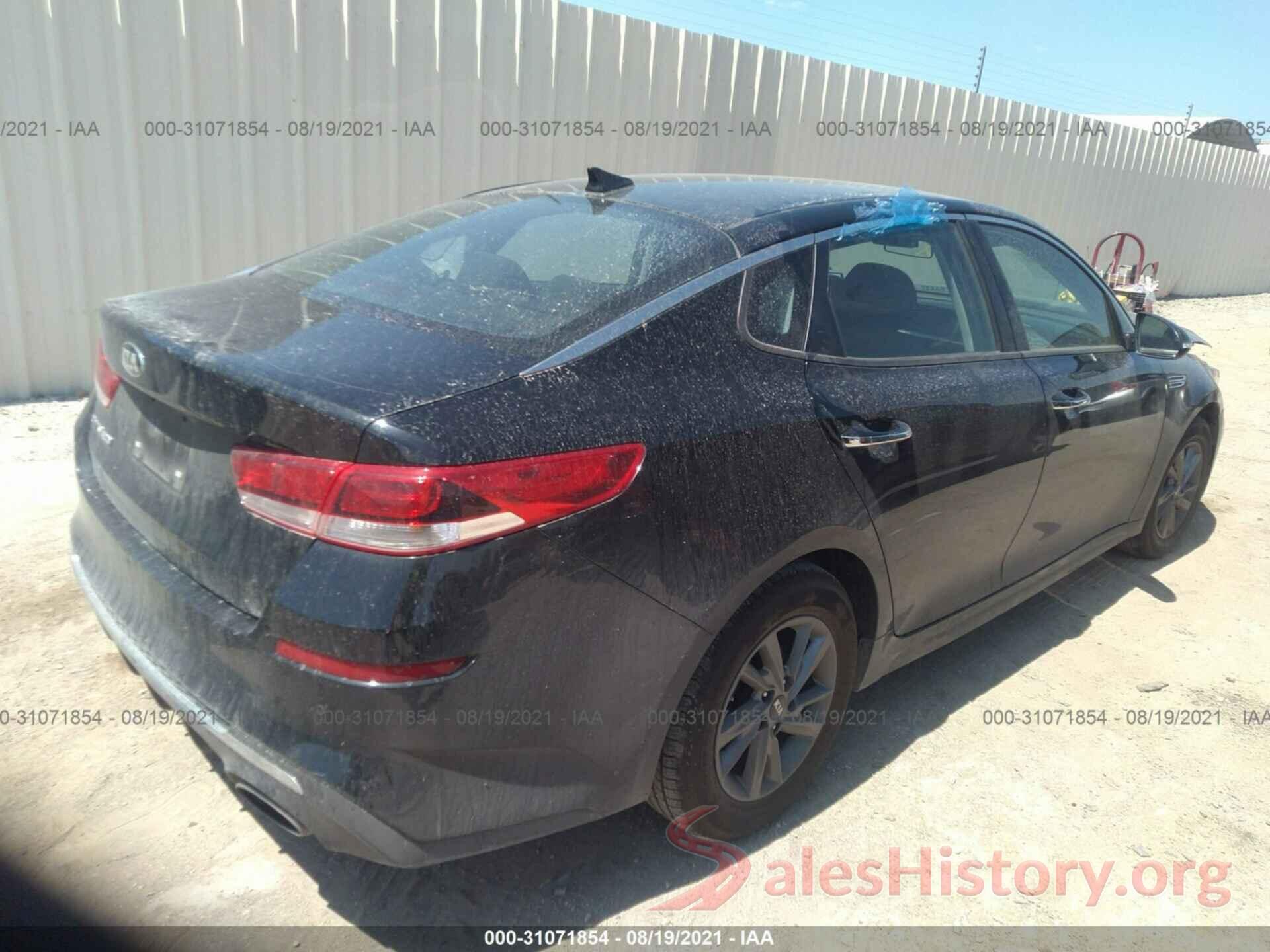 5XXGT4L3XLG436733 2020 KIA OPTIMA