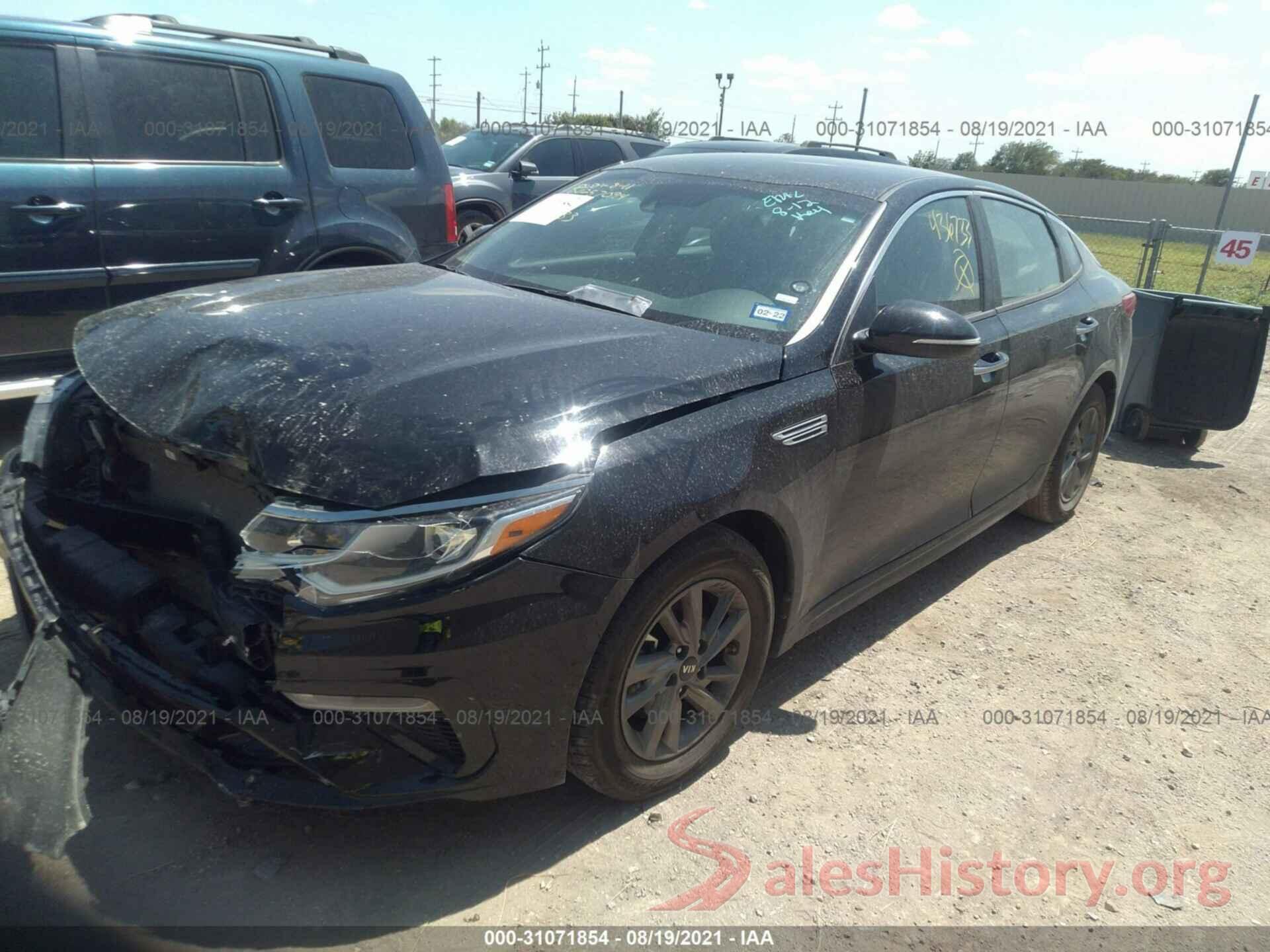 5XXGT4L3XLG436733 2020 KIA OPTIMA