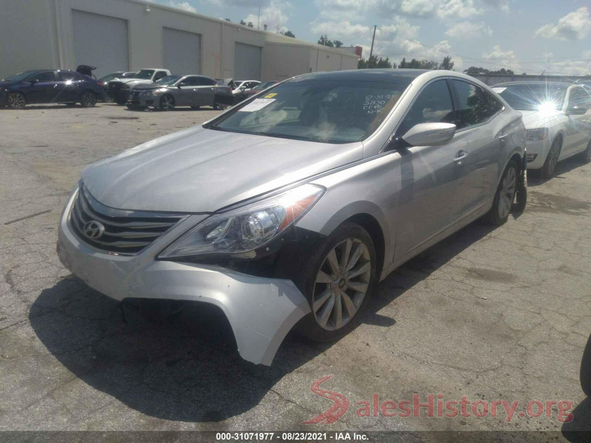 KMHFH4JG4GA525830 2016 HYUNDAI AZERA