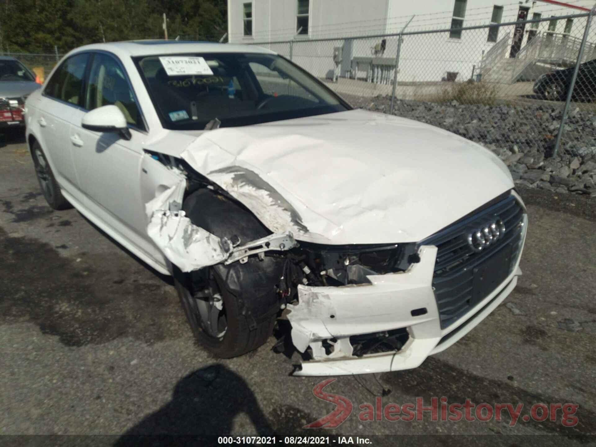 WAUPNAF44HN066675 2017 AUDI A4