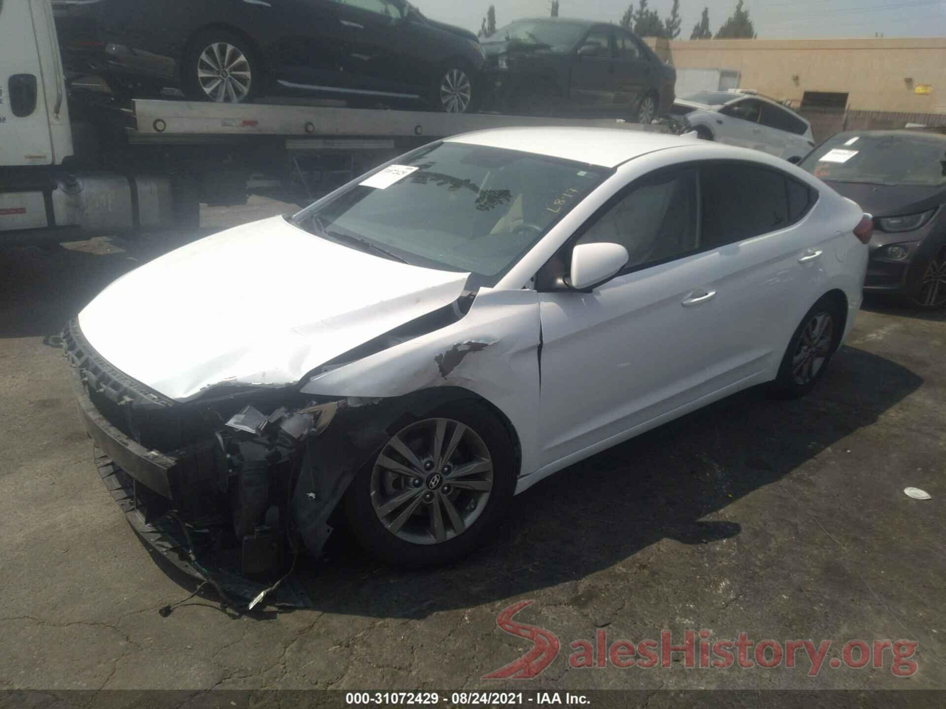 5NPD84LF5HH195657 2017 HYUNDAI ELANTRA