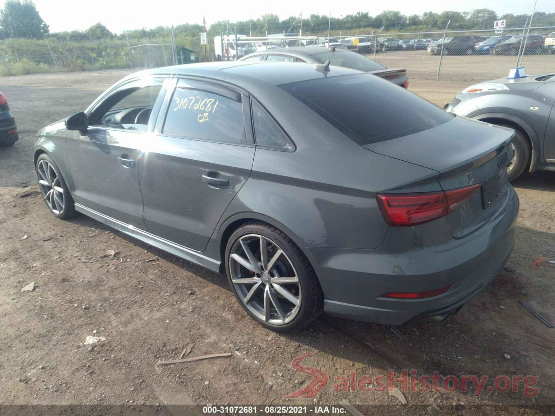 WAUB1GFF5H1042628 2017 AUDI S3