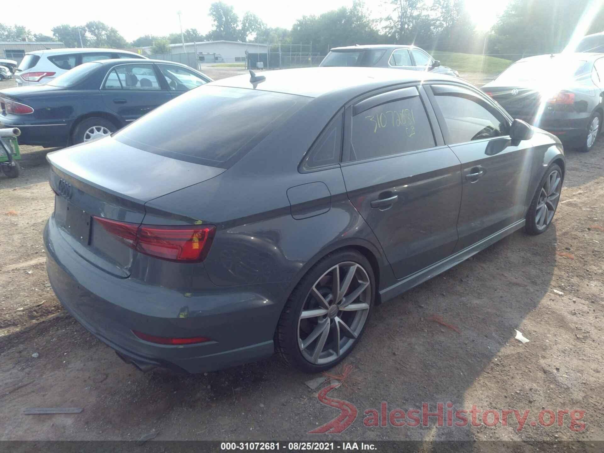 WAUB1GFF5H1042628 2017 AUDI S3