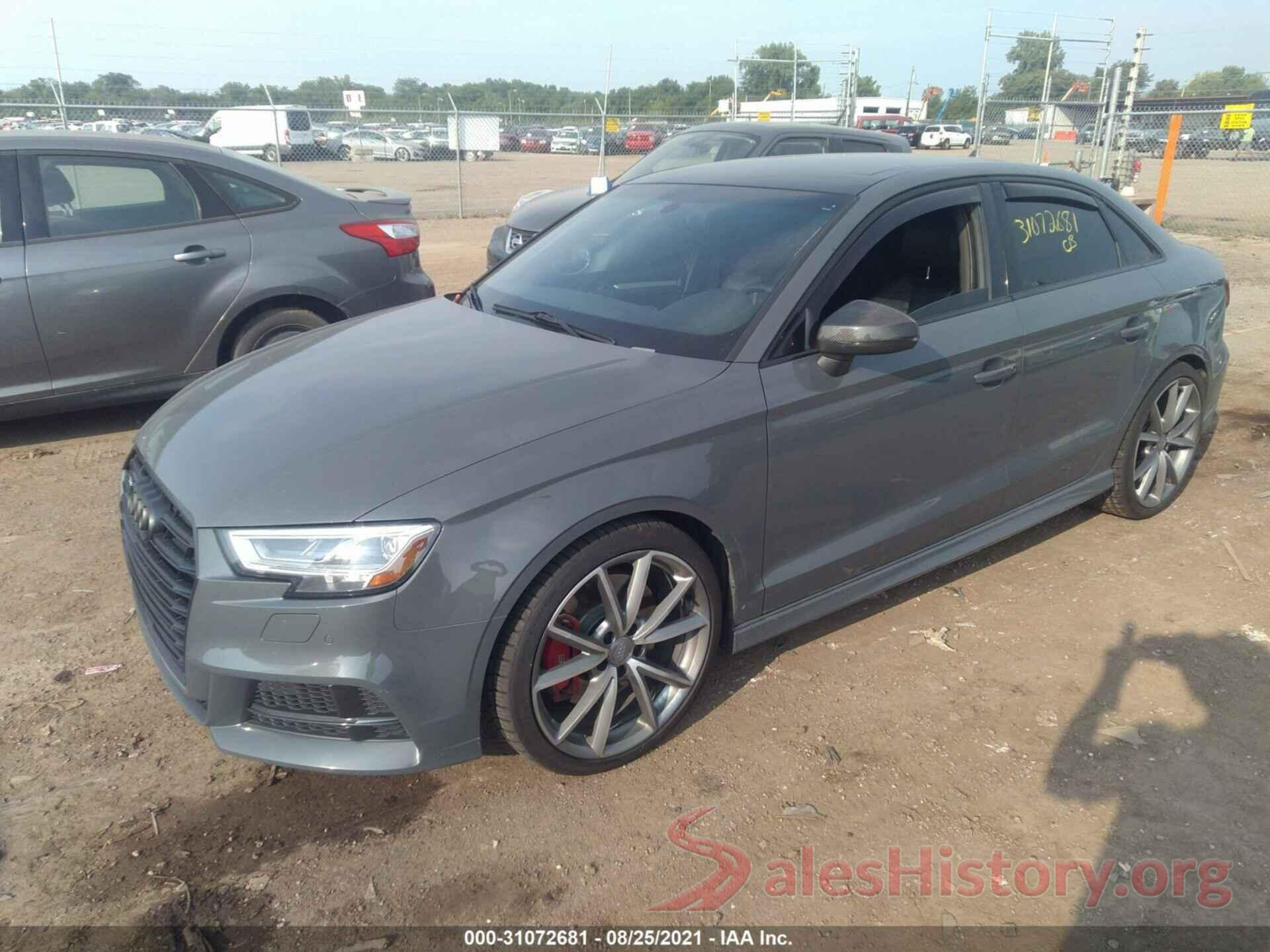 WAUB1GFF5H1042628 2017 AUDI S3