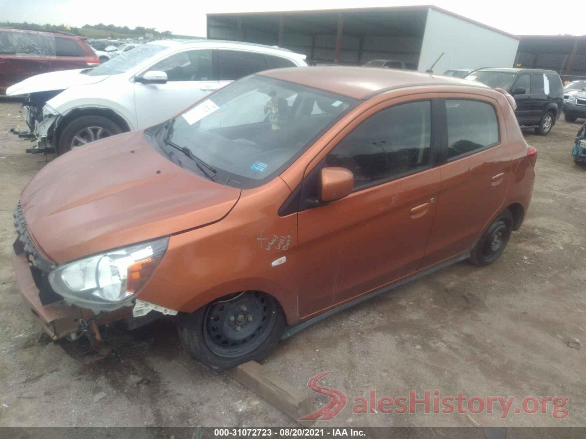 ML32A3HJ8JH004999 2018 MITSUBISHI MIRAGE