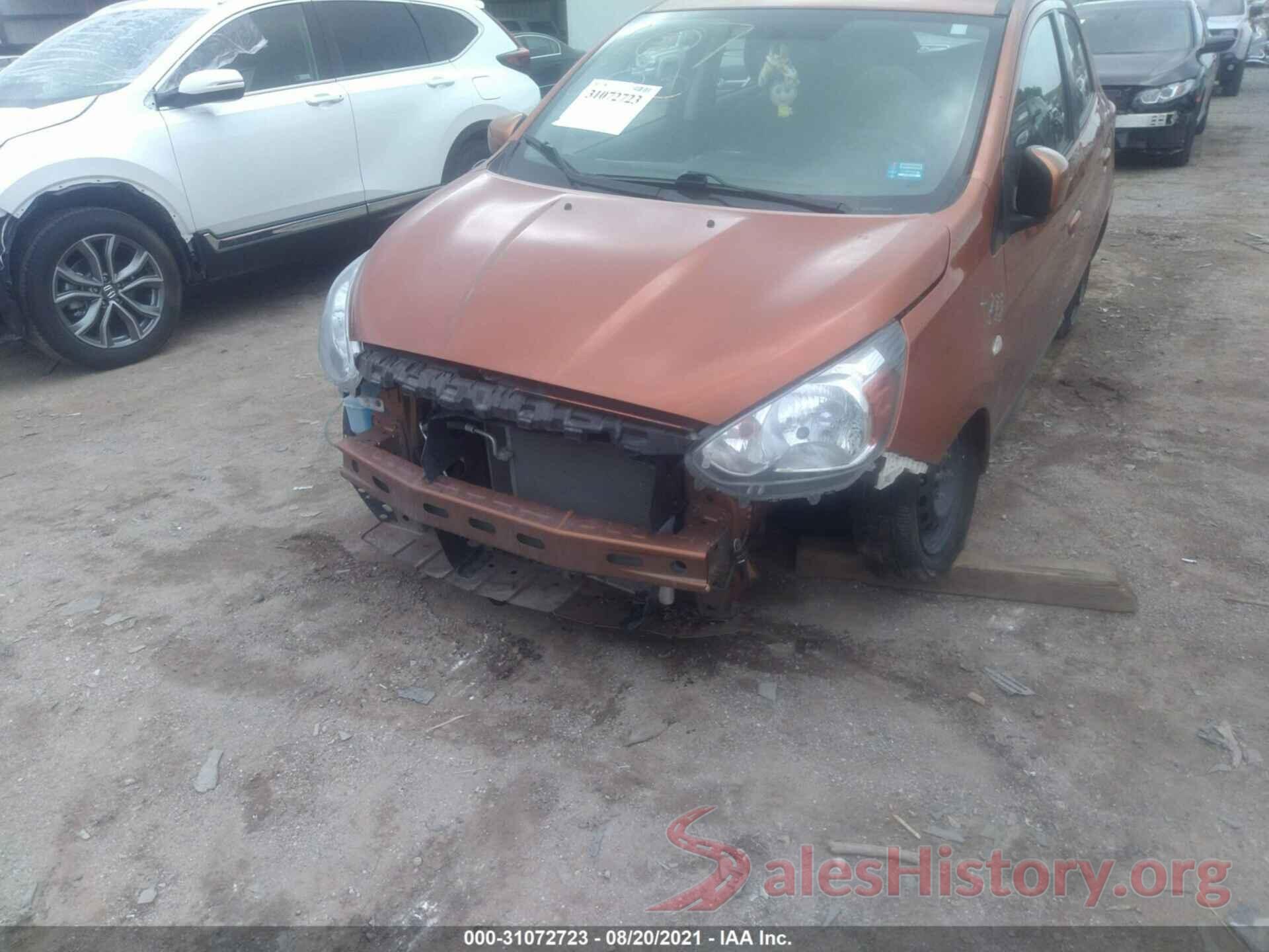 ML32A3HJ8JH004999 2018 MITSUBISHI MIRAGE