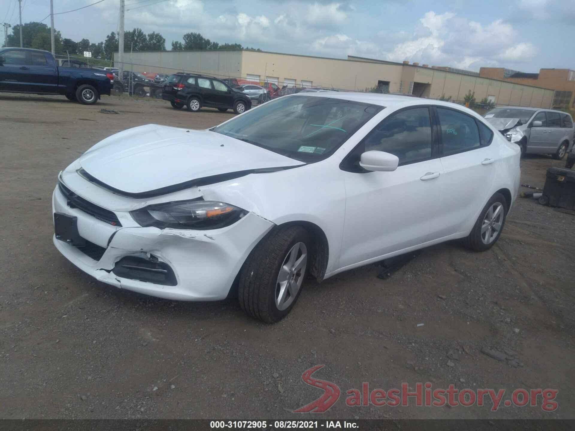 1C3CDFBA3GD720507 2016 DODGE DART