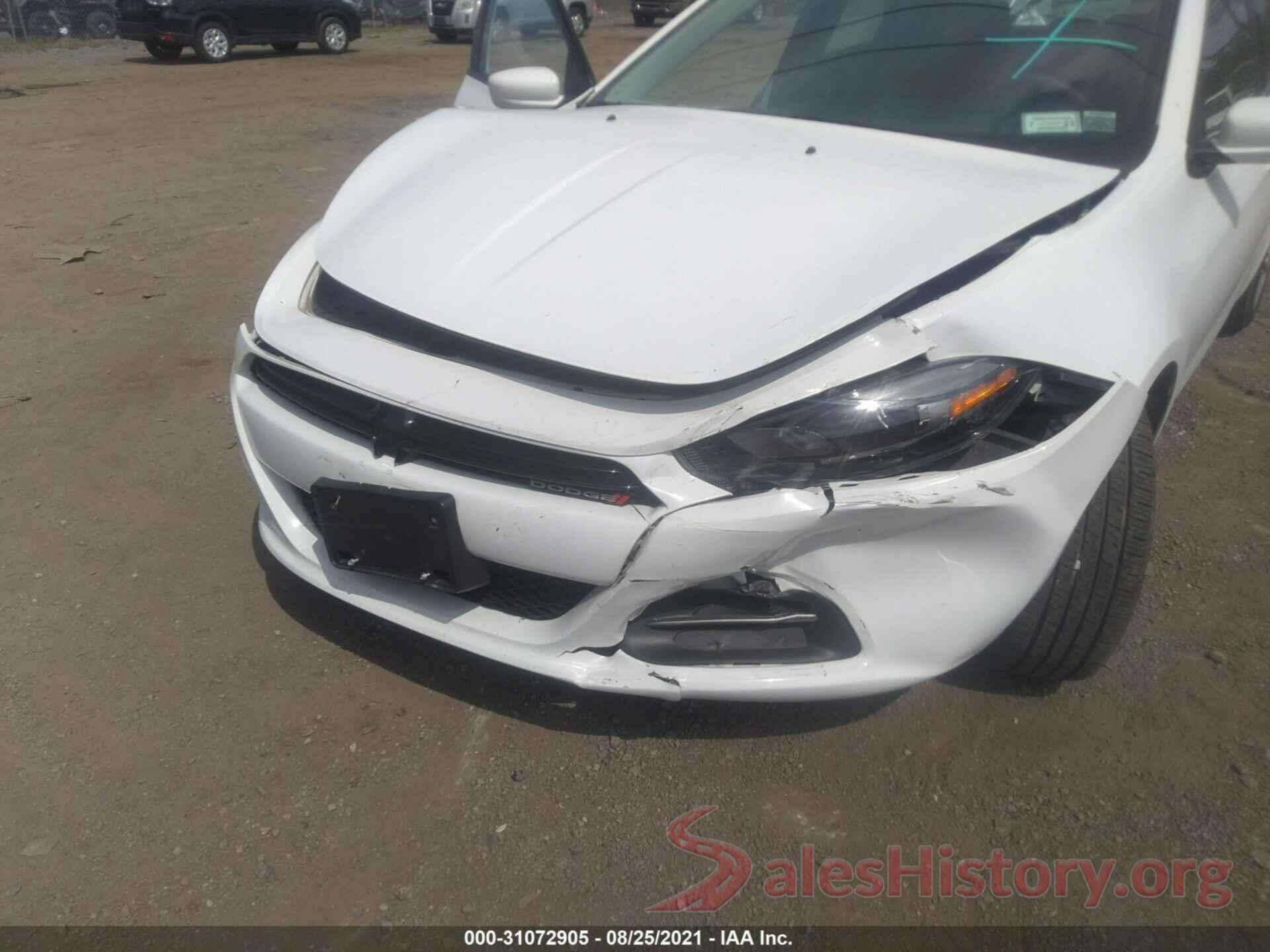 1C3CDFBA3GD720507 2016 DODGE DART