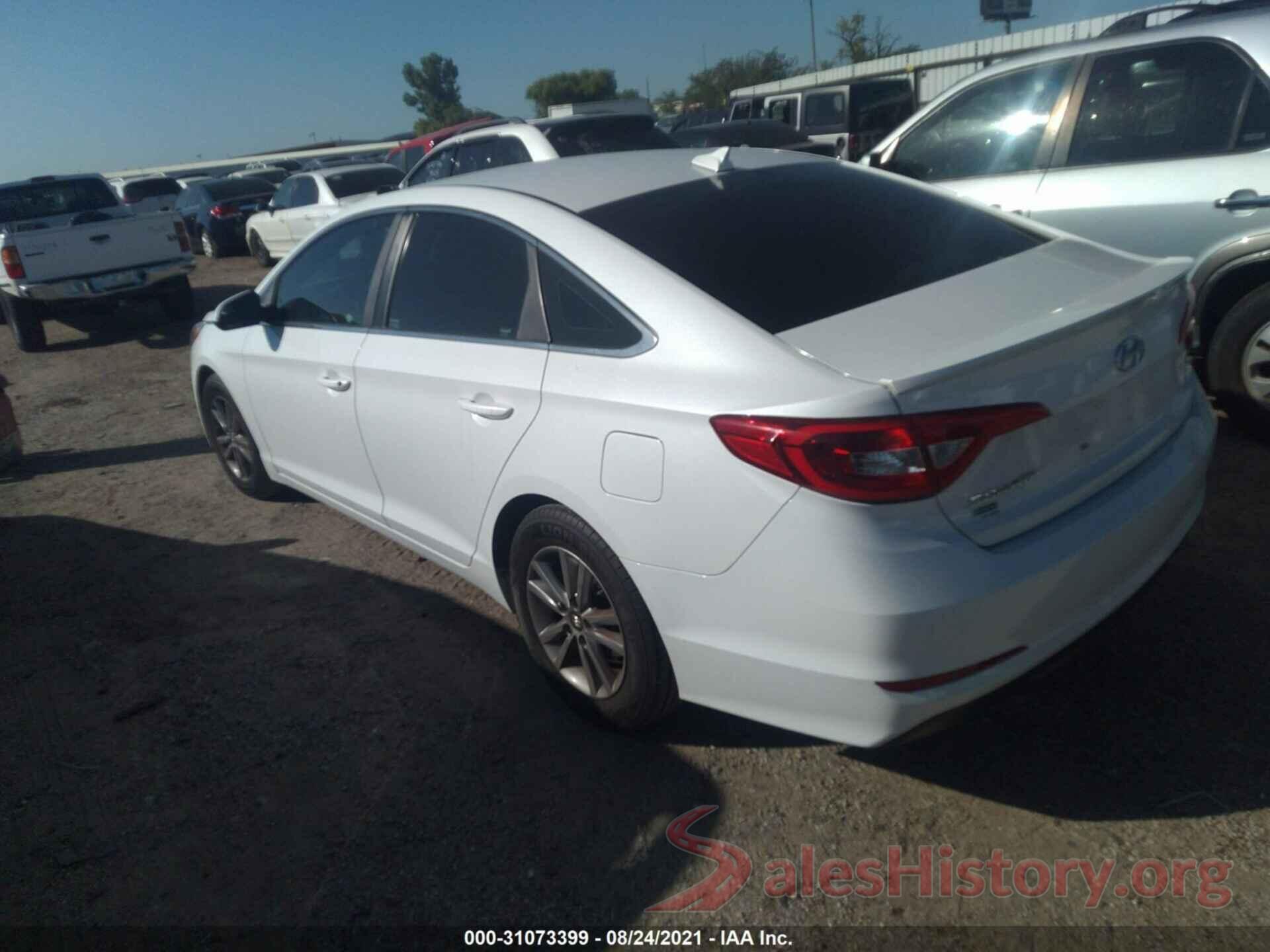 5NPE24AF0GH340160 2016 HYUNDAI SONATA