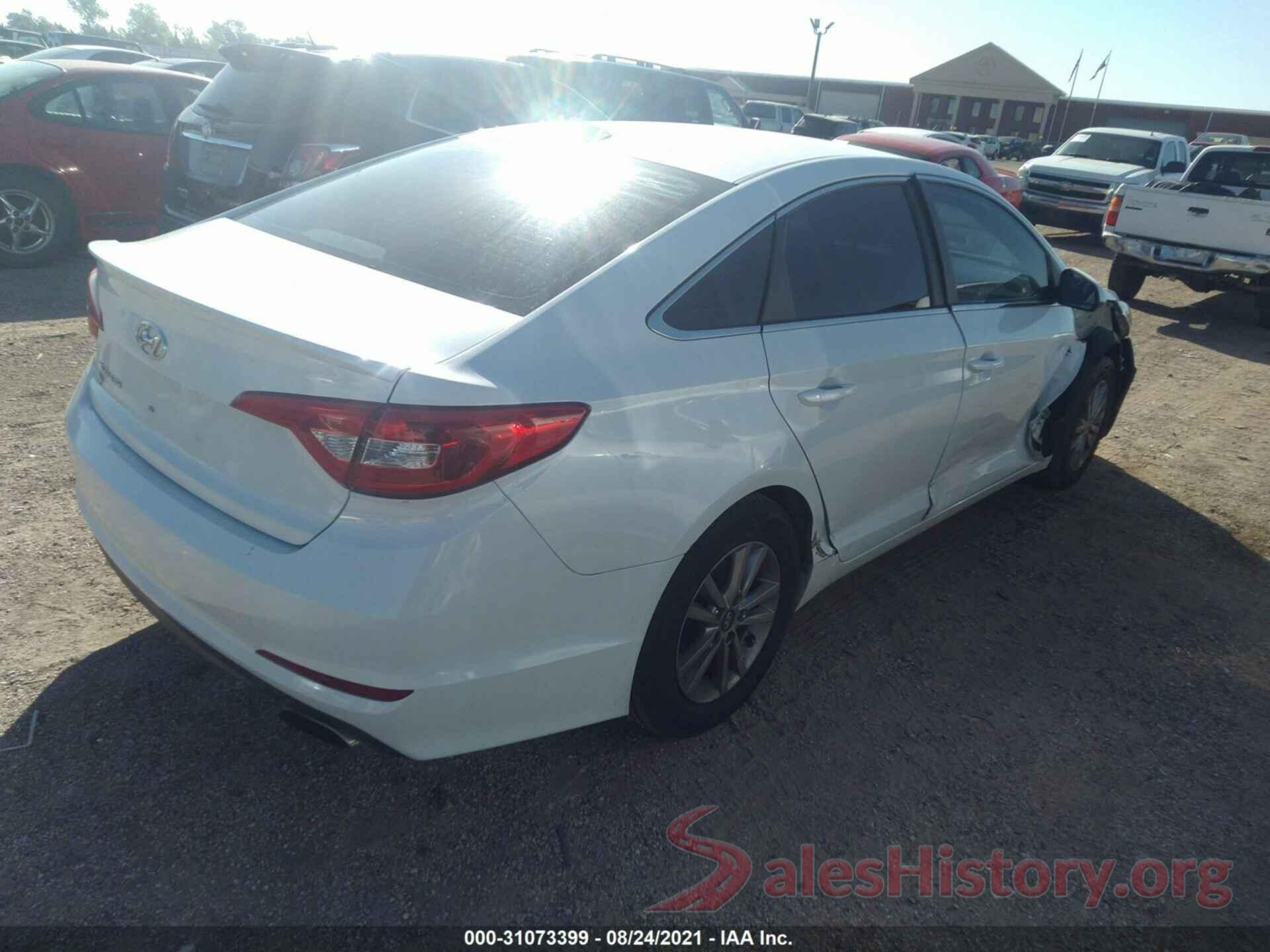 5NPE24AF0GH340160 2016 HYUNDAI SONATA