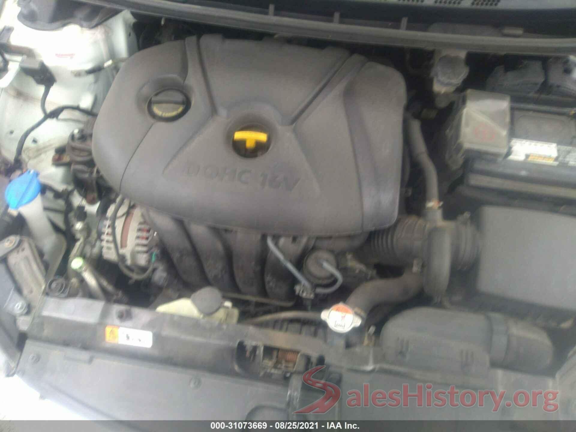 5NPDH4AE0GH699915 2016 HYUNDAI ELANTRA