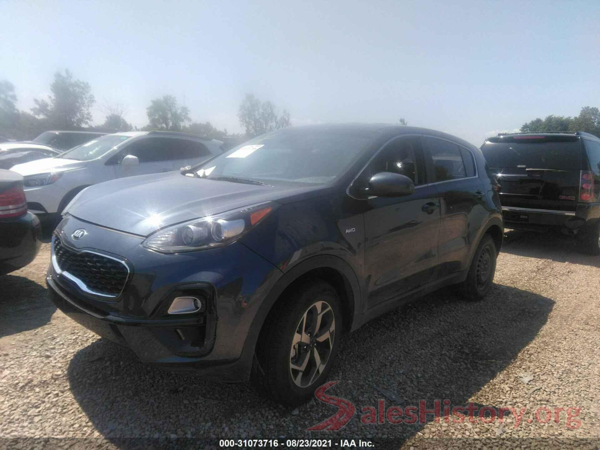 KNDPMCAC2N7951229 2022 KIA SPORTAGE