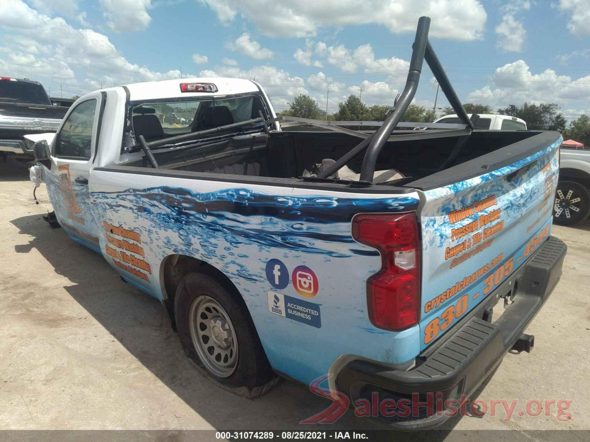 3GCNWAEH8KG208408 2019 CHEVROLET SILVERADO 1500