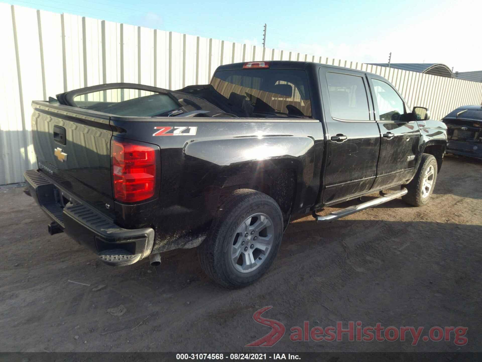 3GCUKREC4JG461900 2018 CHEVROLET SILVERADO 1500