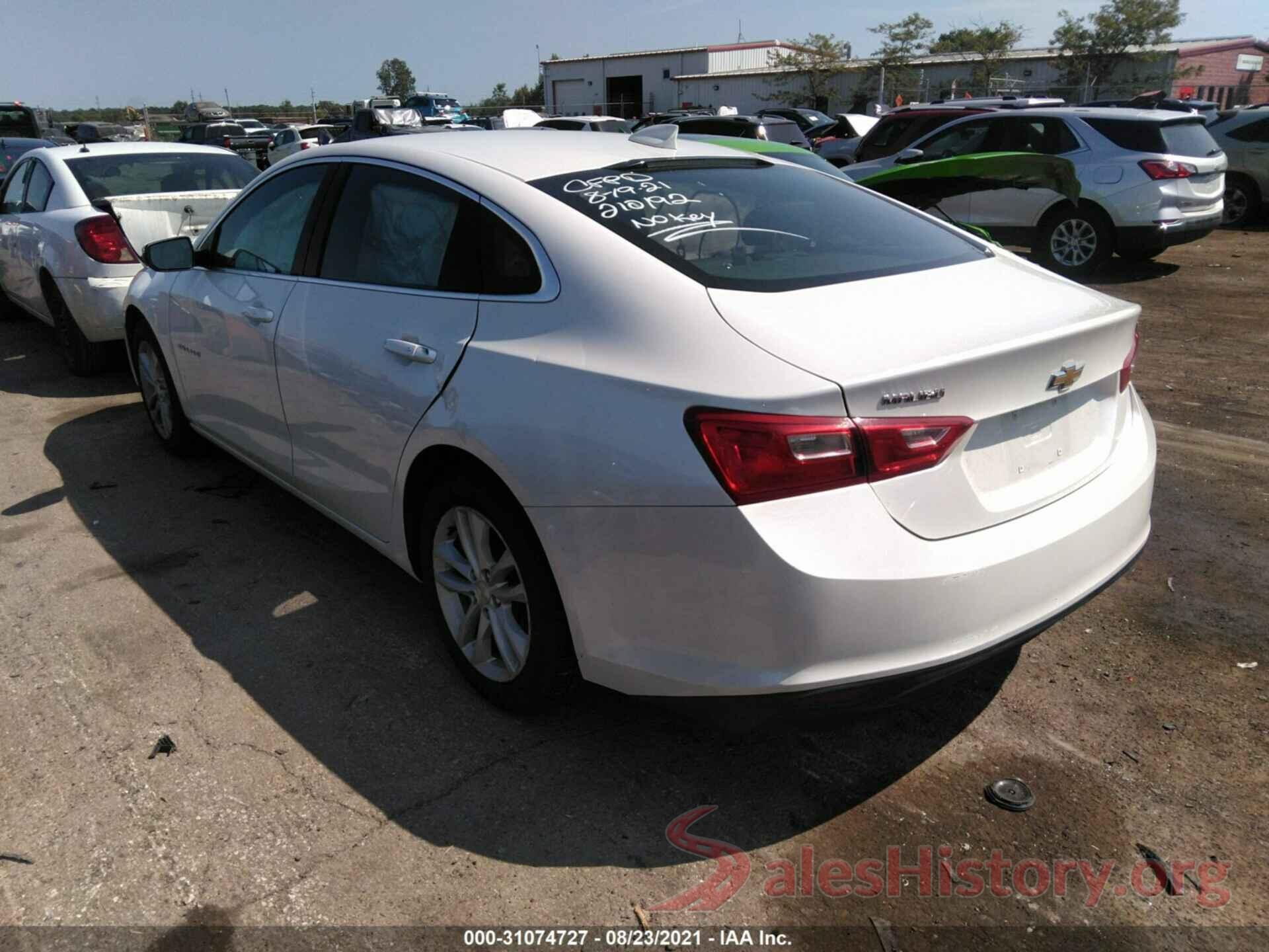 1G1ZE5ST0HF210192 2017 CHEVROLET MALIBU