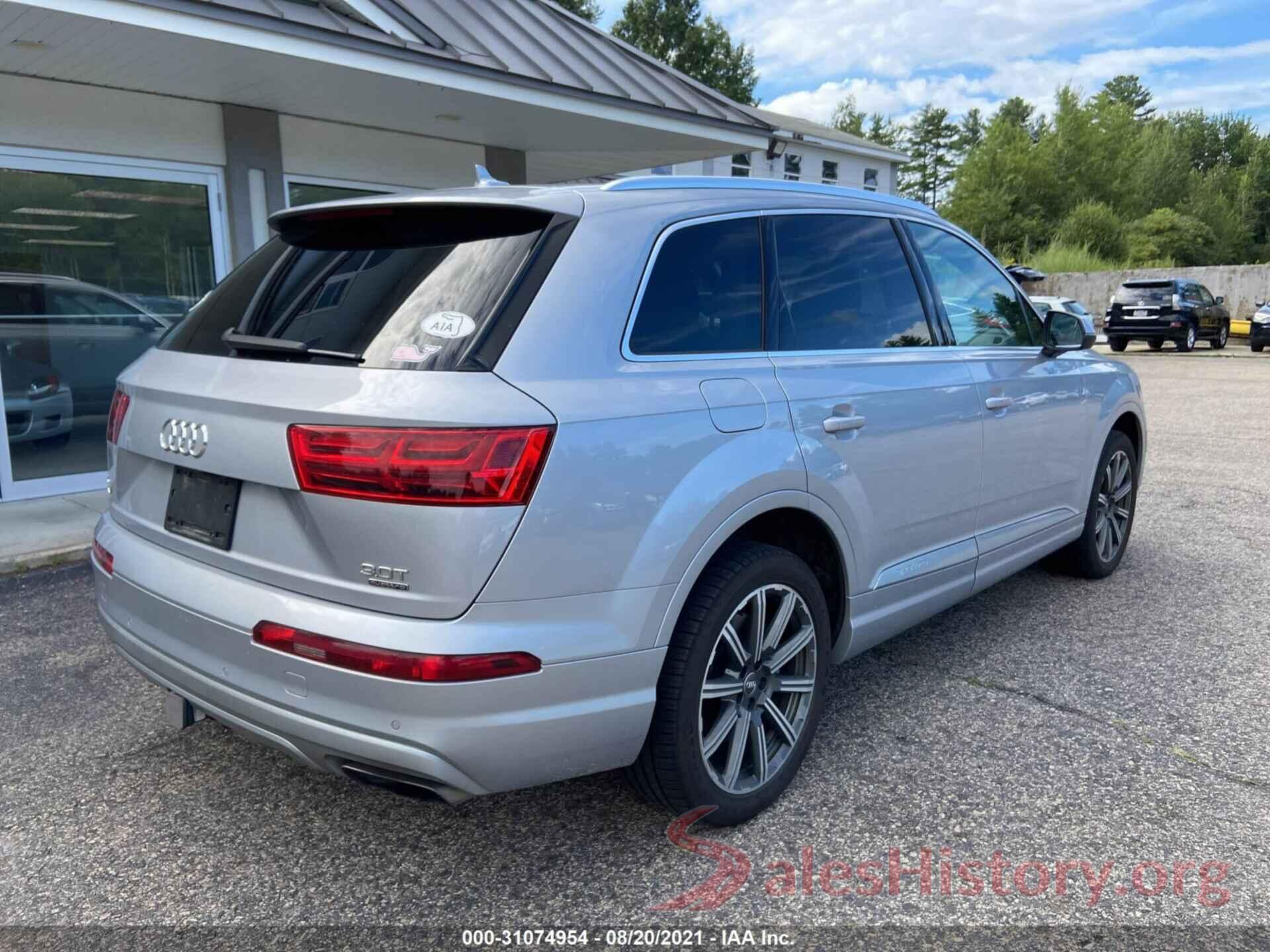 WA1LAAF73HD002036 2017 AUDI Q7