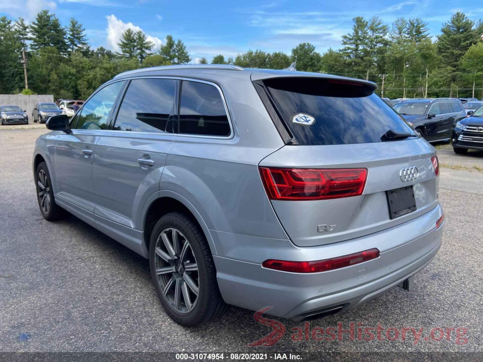 WA1LAAF73HD002036 2017 AUDI Q7